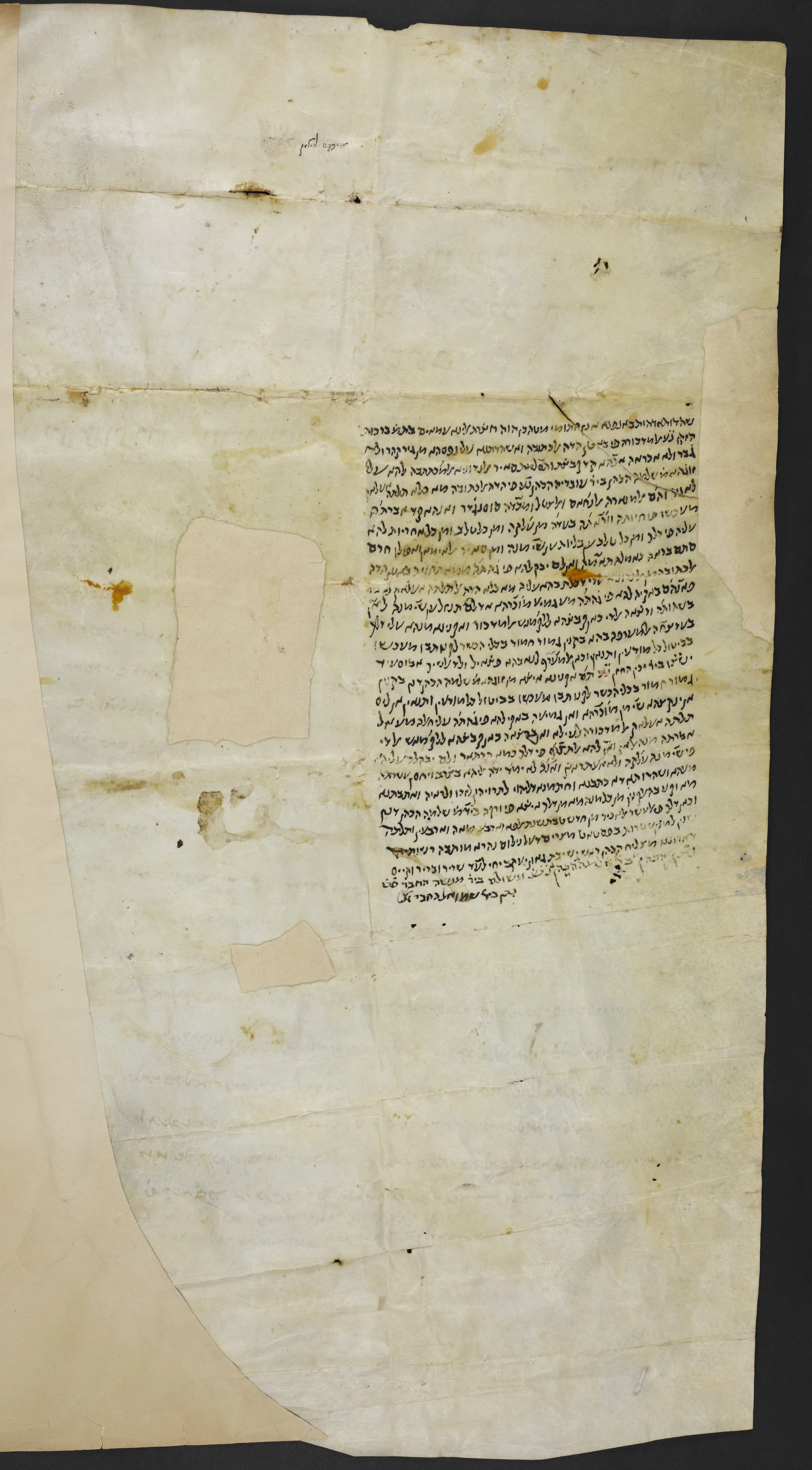 Image of item, e.g. a manuscript page