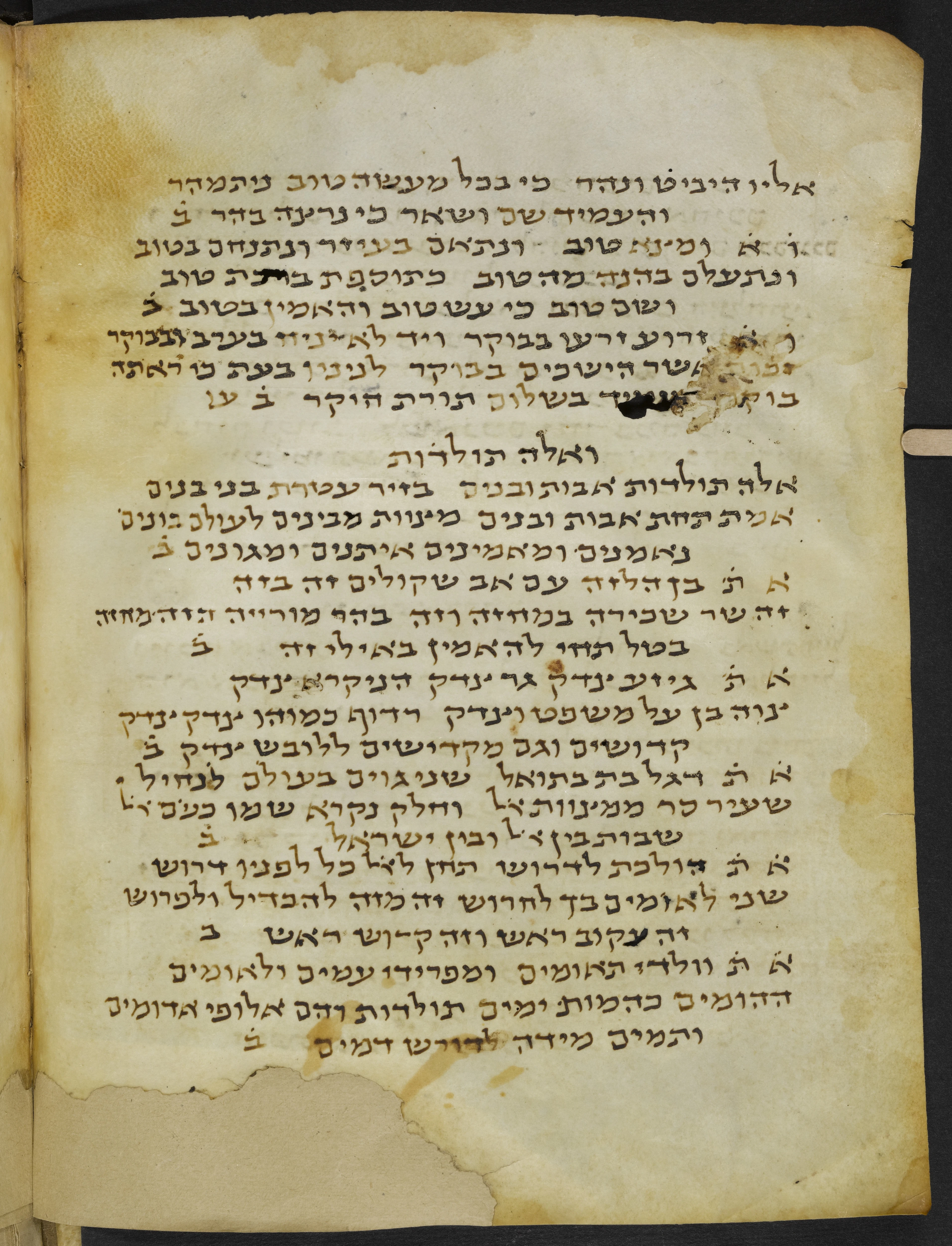 Image of item, e.g. a manuscript page