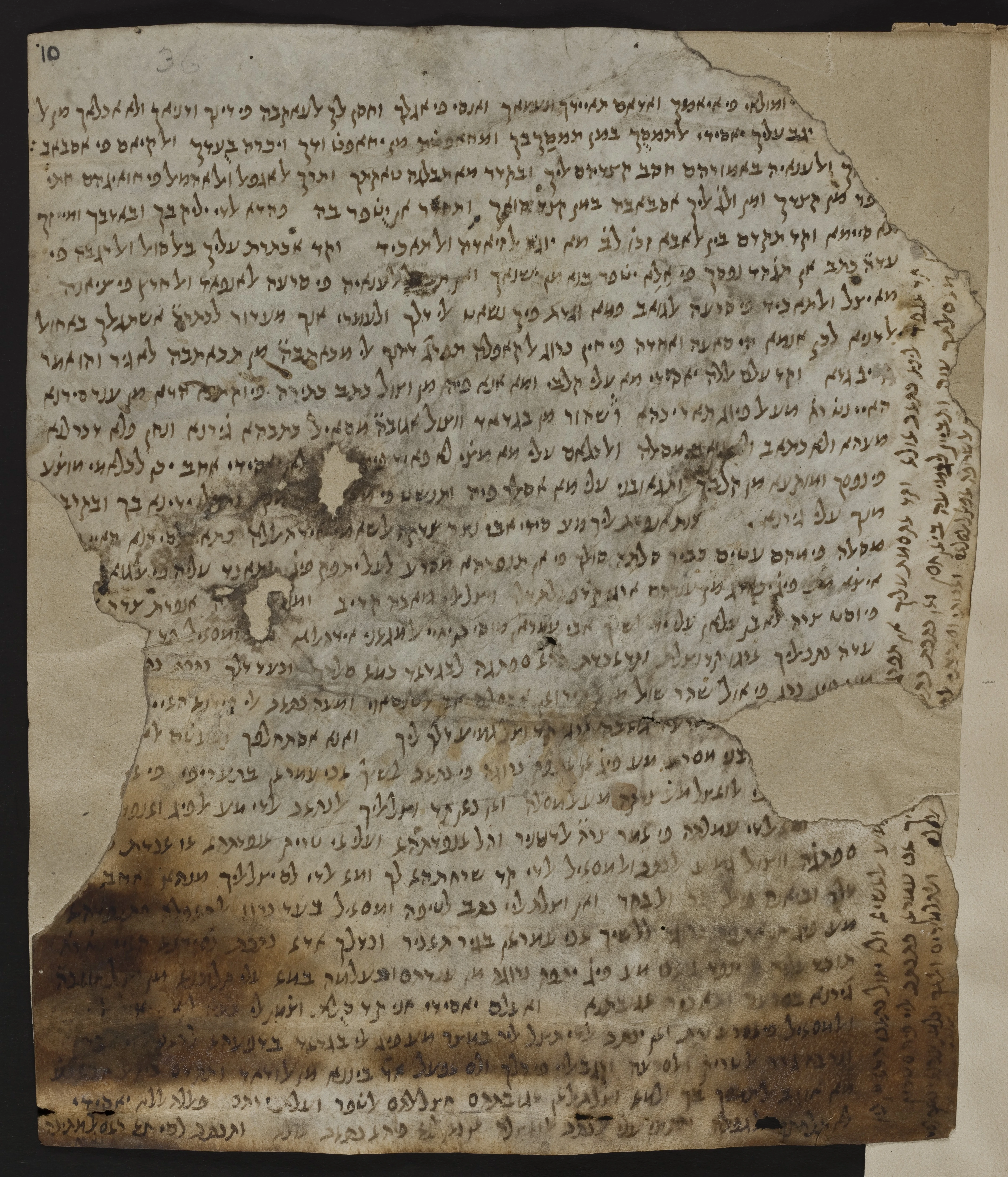 Image of item, e.g. a manuscript page