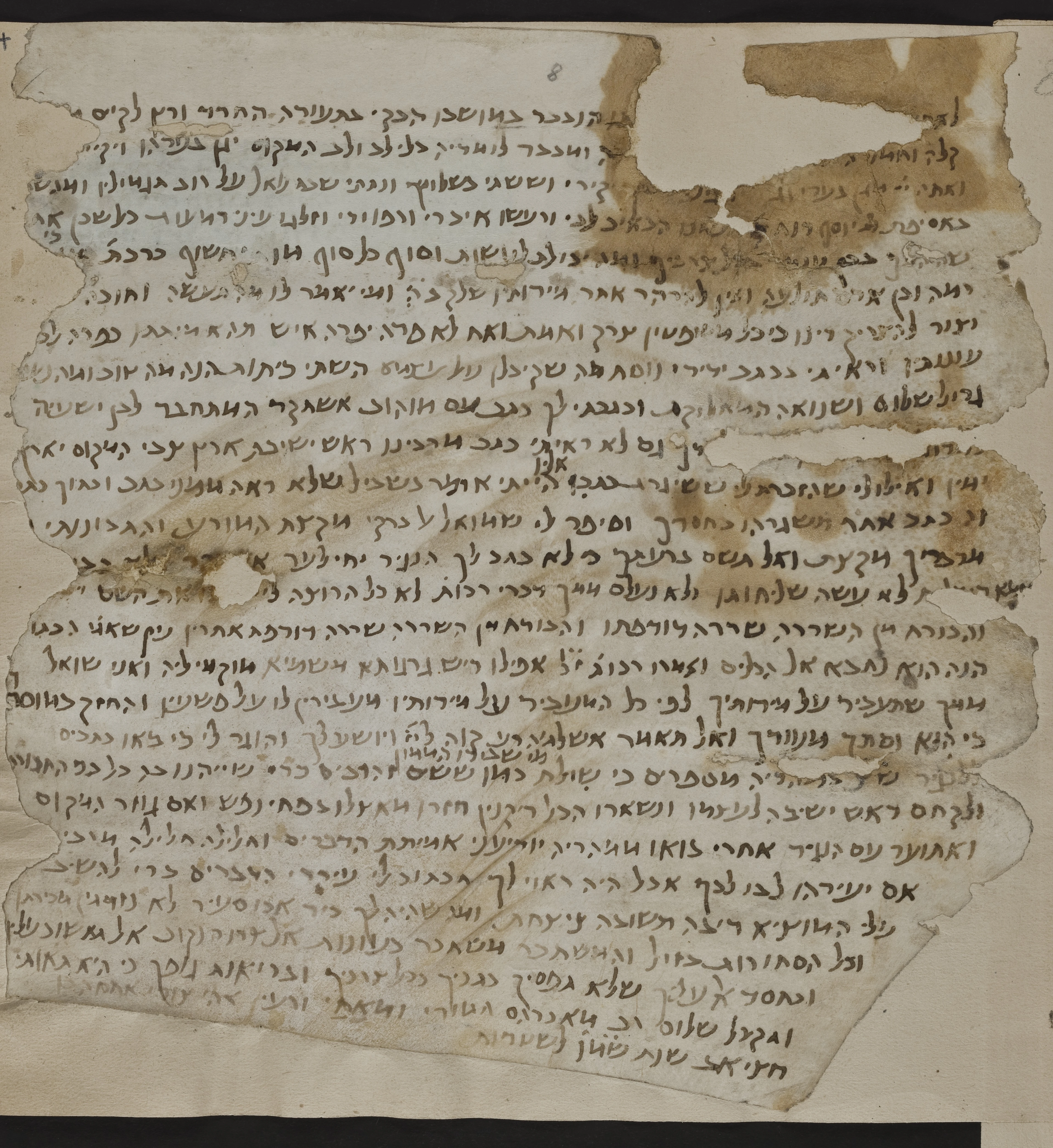 Image of item, e.g. a manuscript page