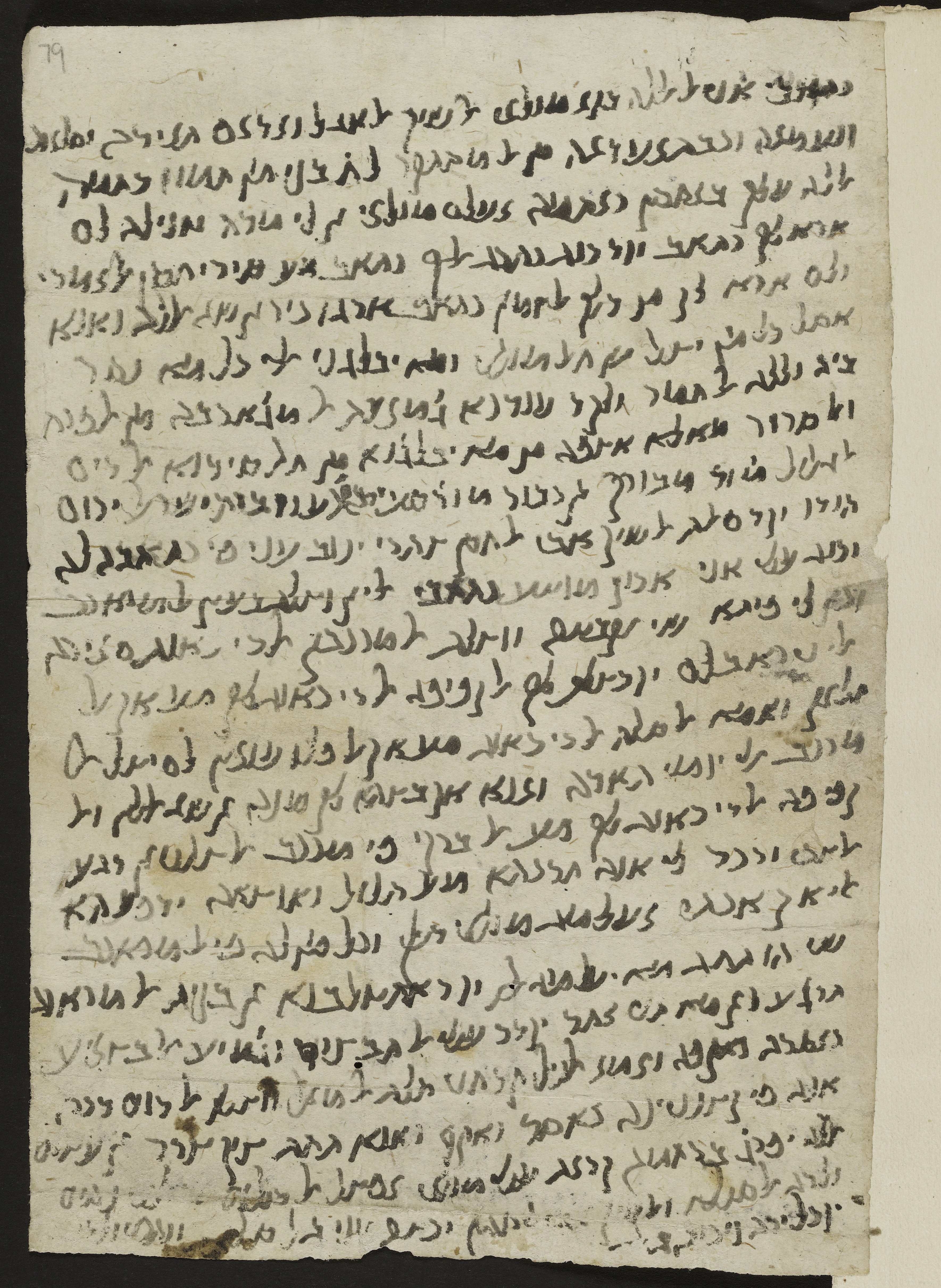 Image of item, e.g. a manuscript page