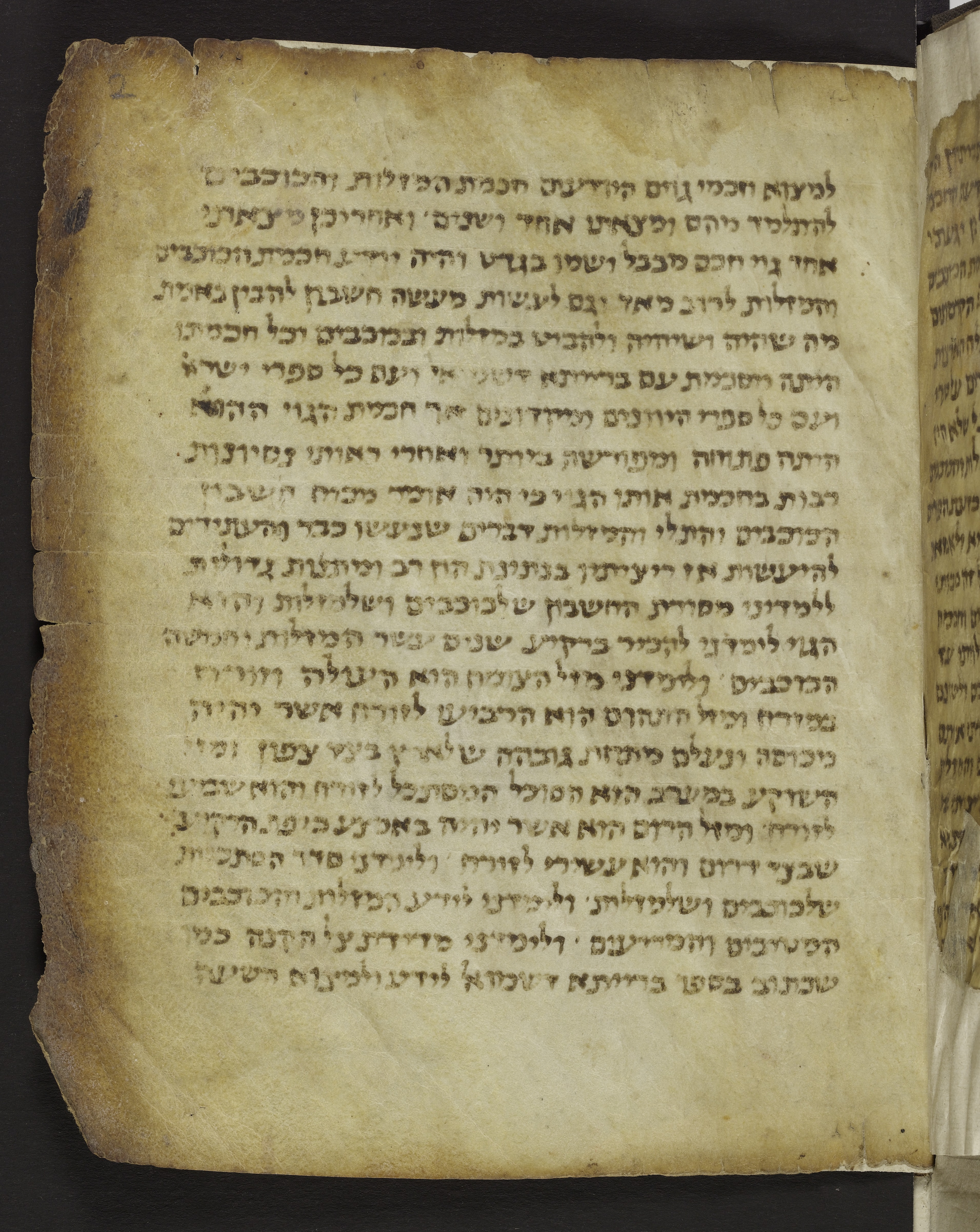 Image of item, e.g. a manuscript page