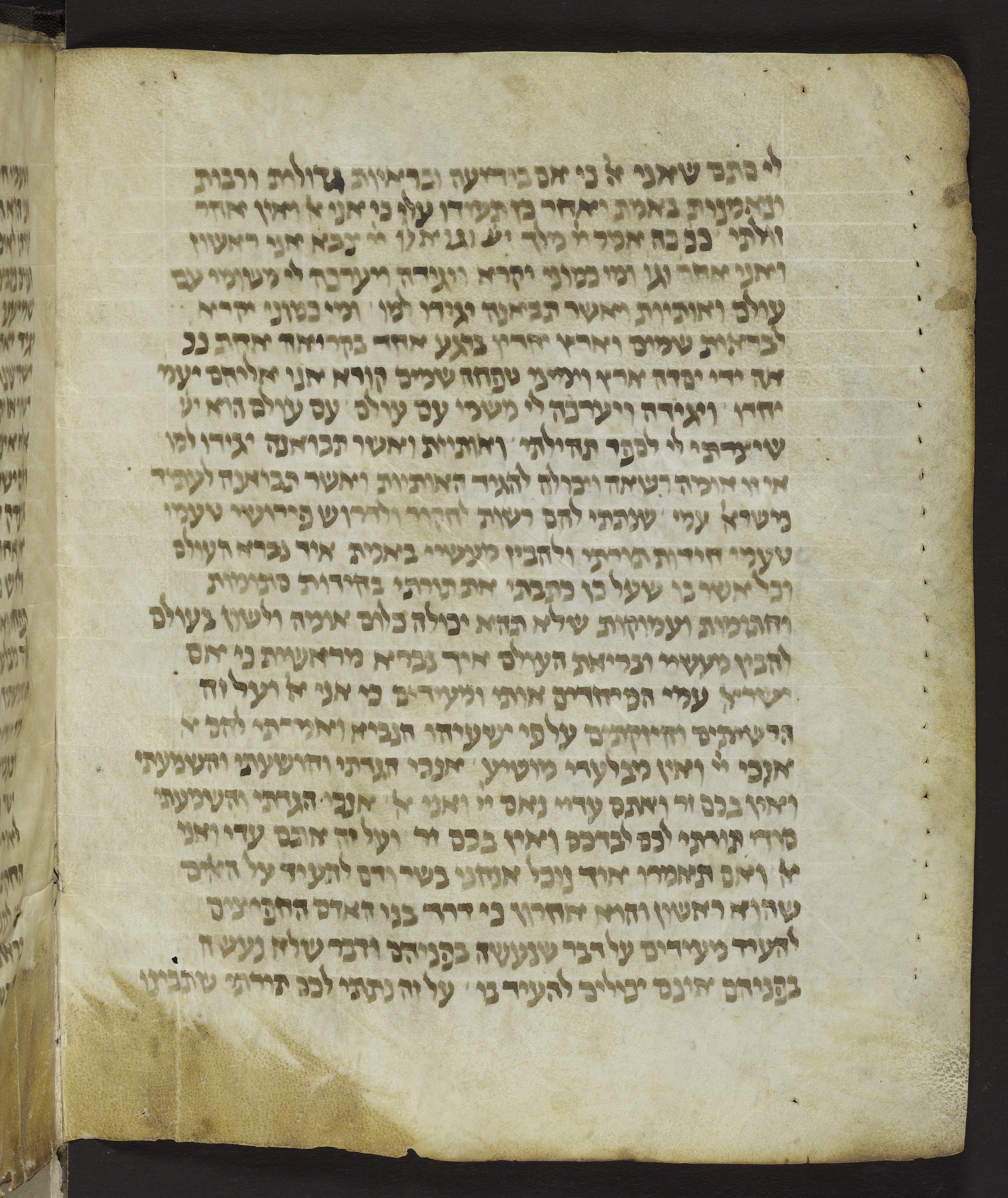 Image of item, e.g. a manuscript page