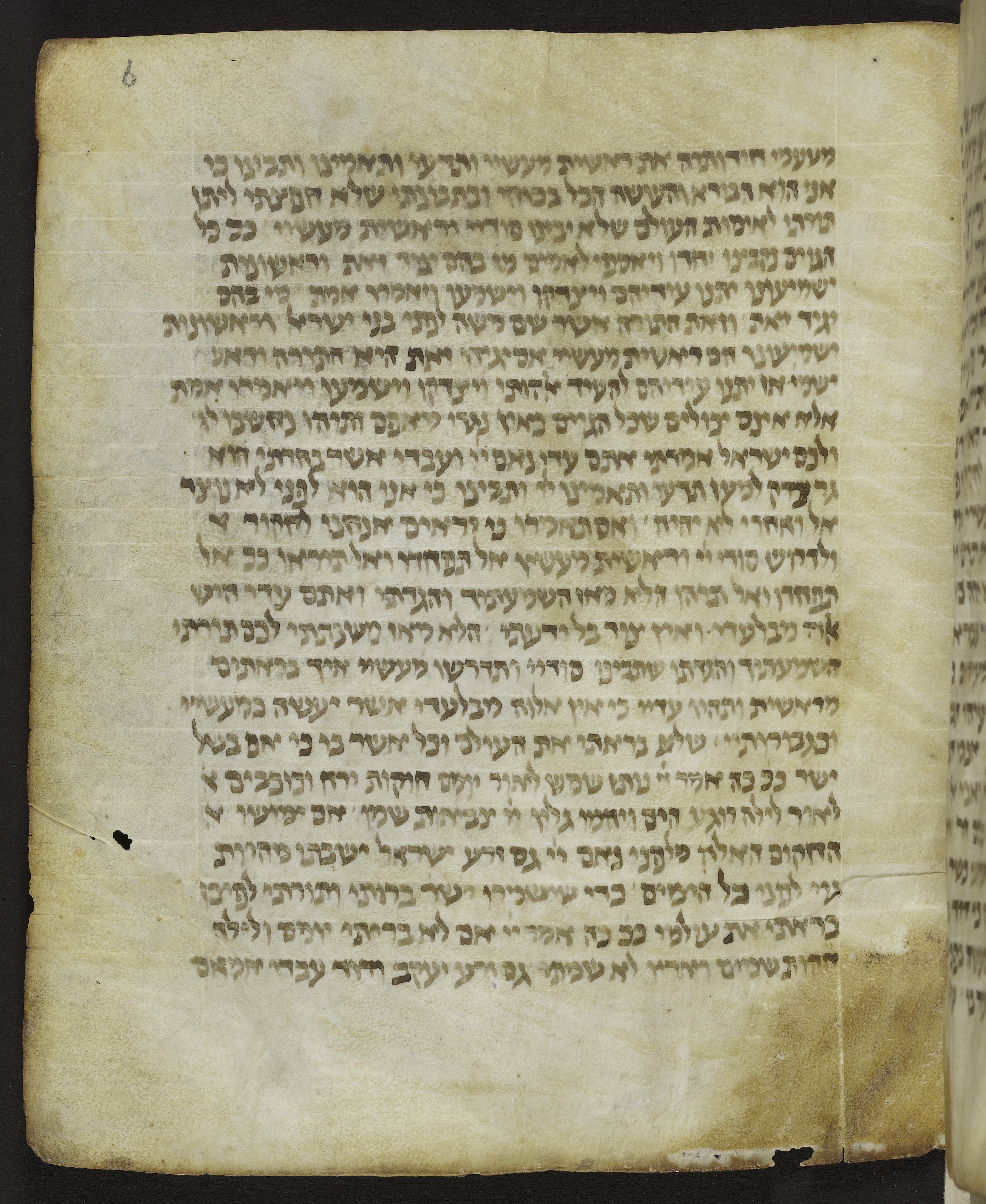 Image of item, e.g. a manuscript page