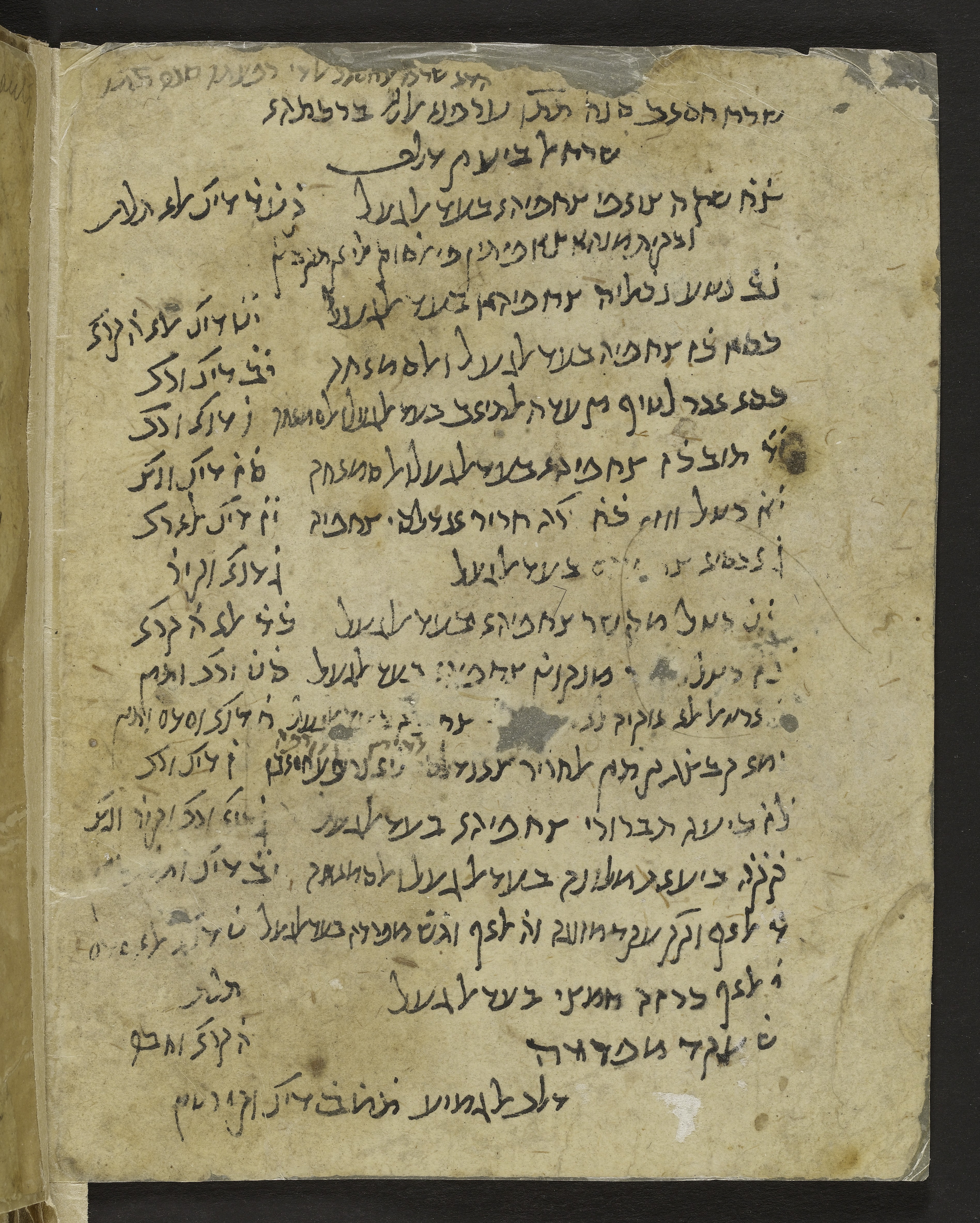 Image of item, e.g. a manuscript page