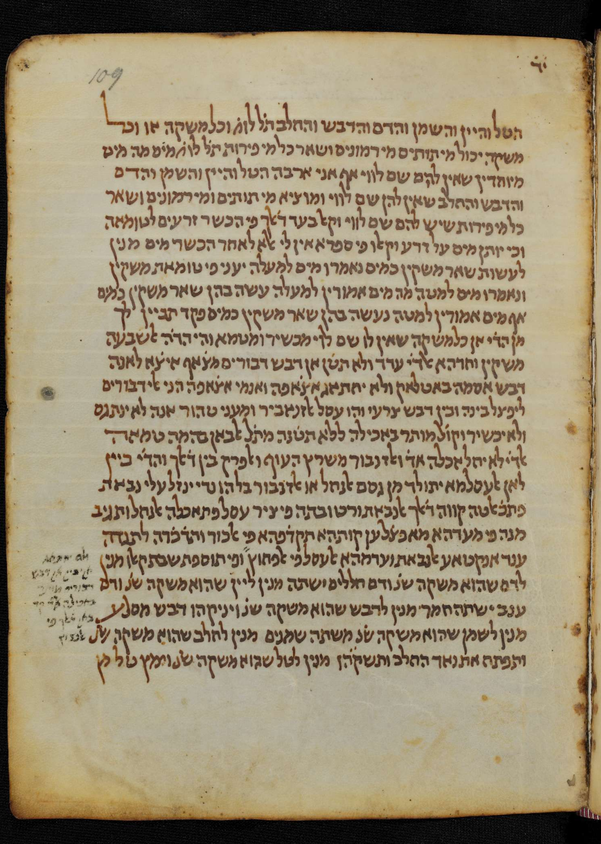 Image of item, e.g. a manuscript page
