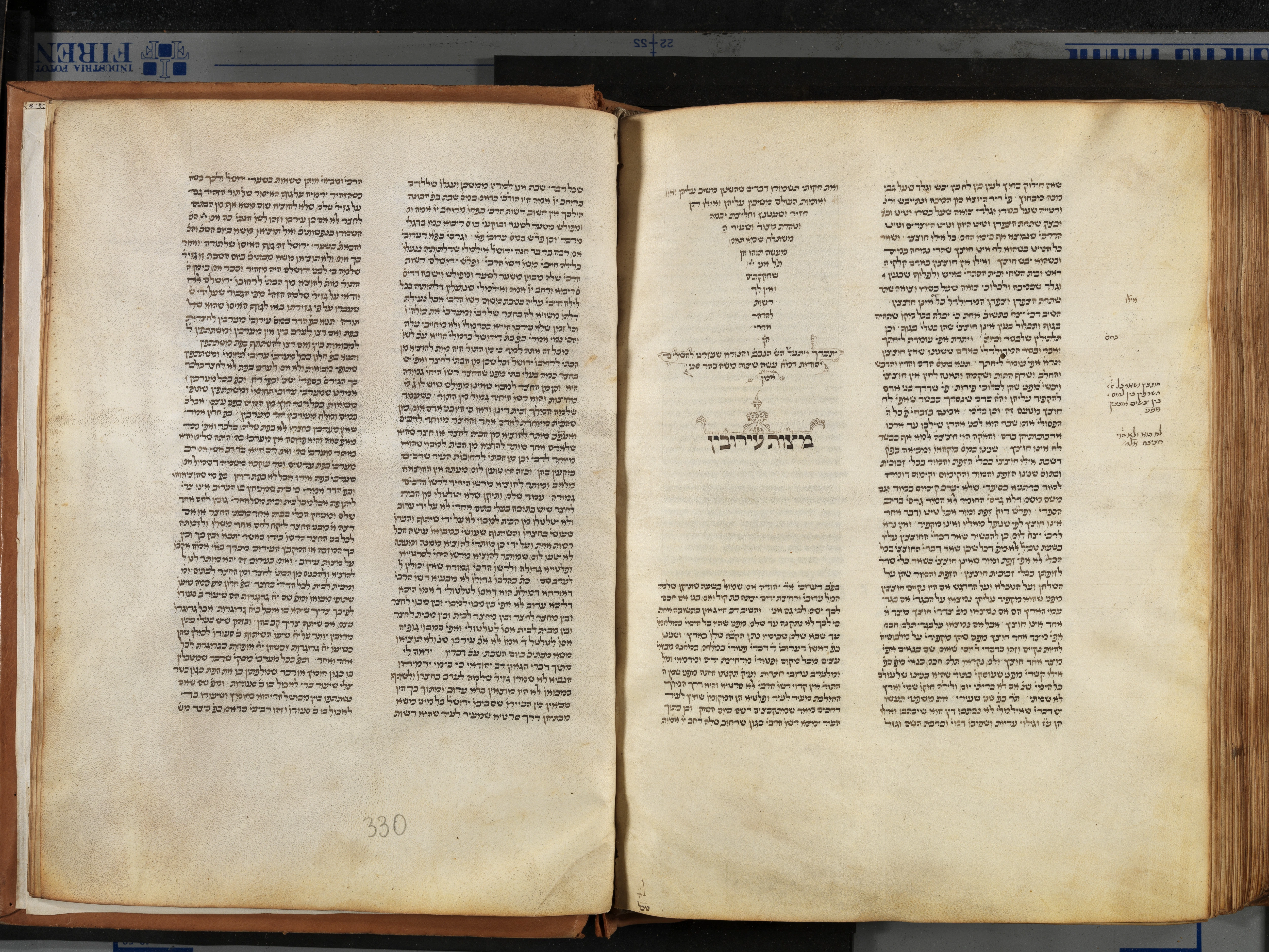 Image of item, e.g. a manuscript page