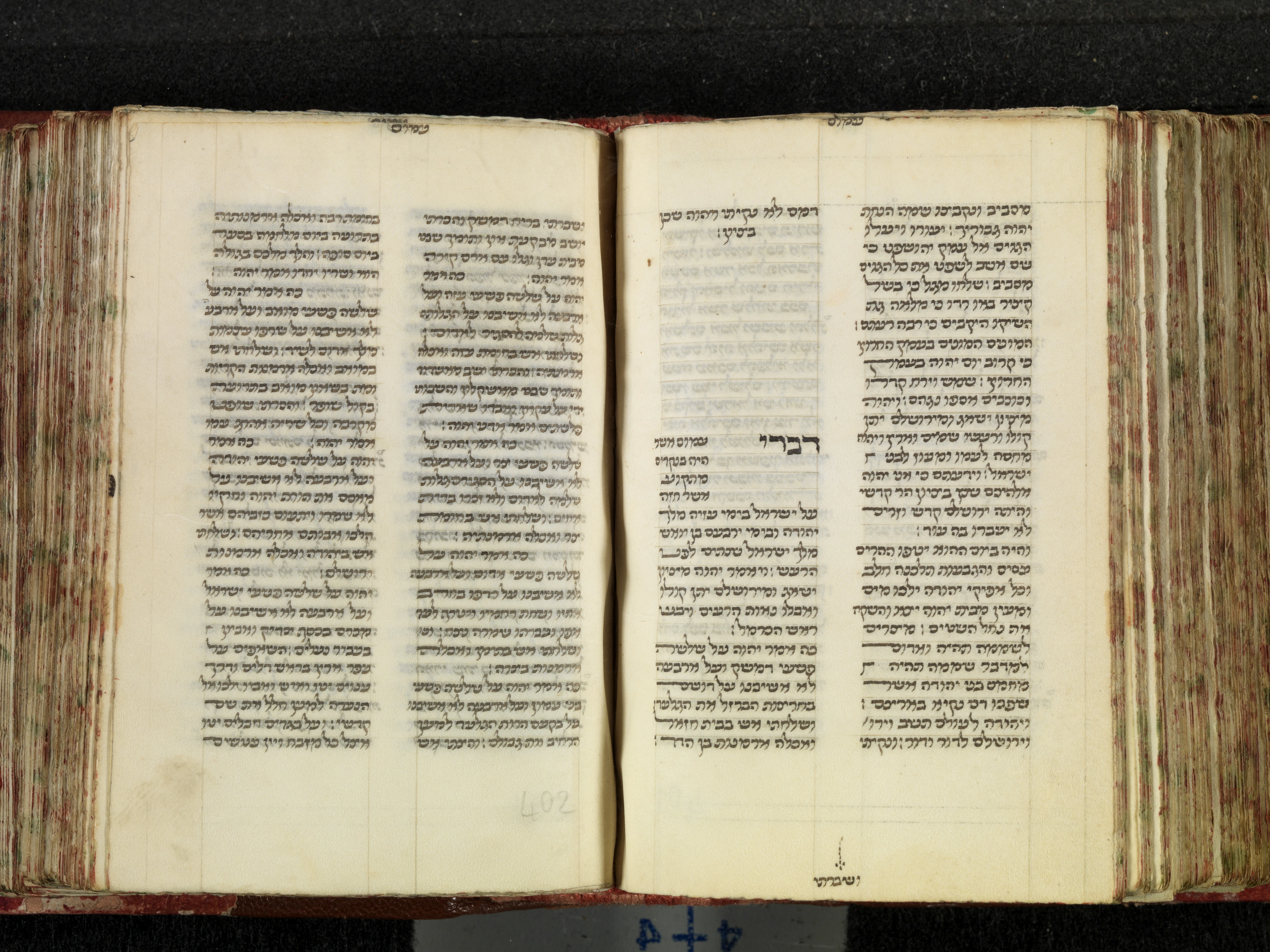 Image of item, e.g. a manuscript page
