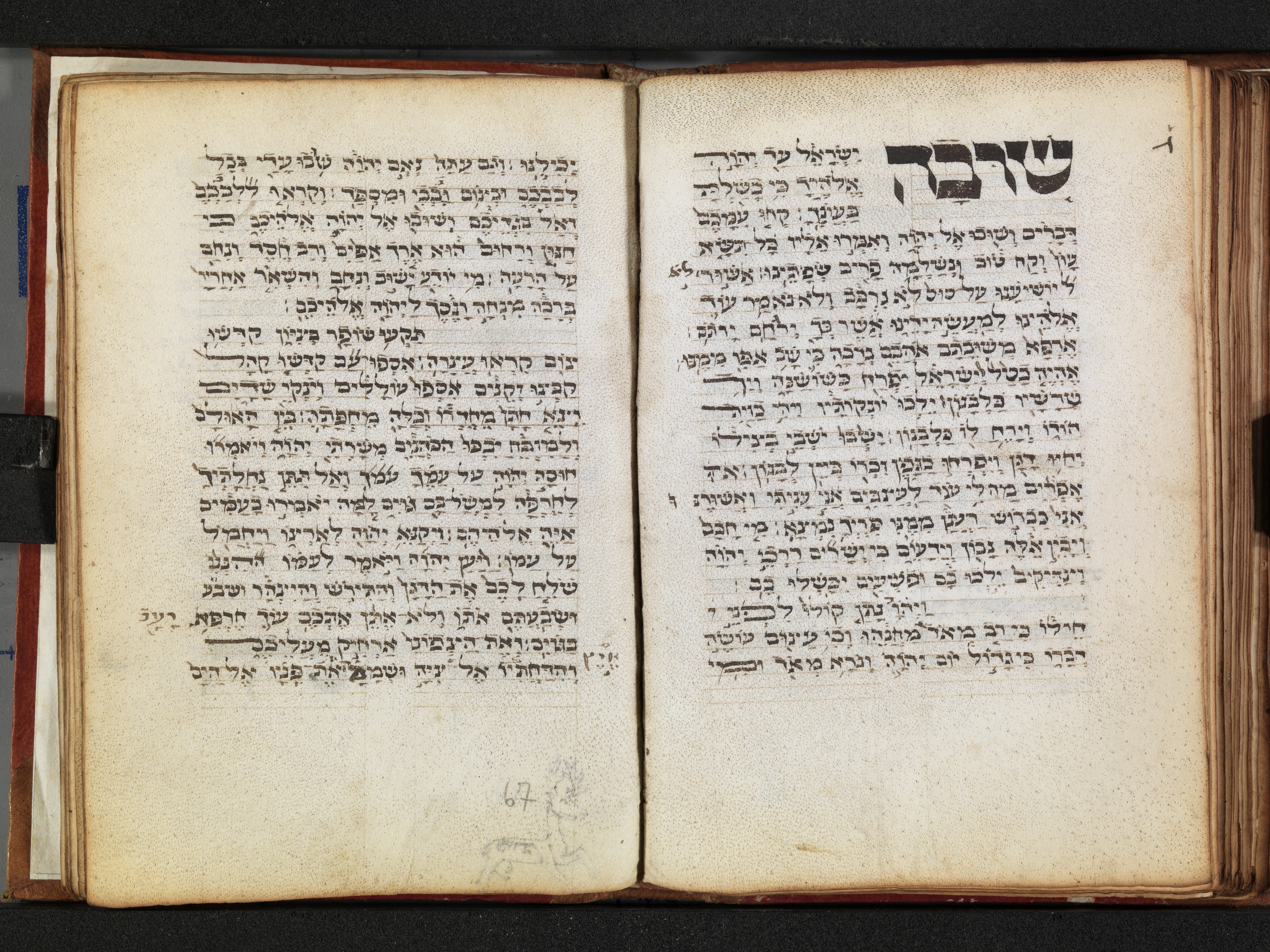 Image of item, e.g. a manuscript page