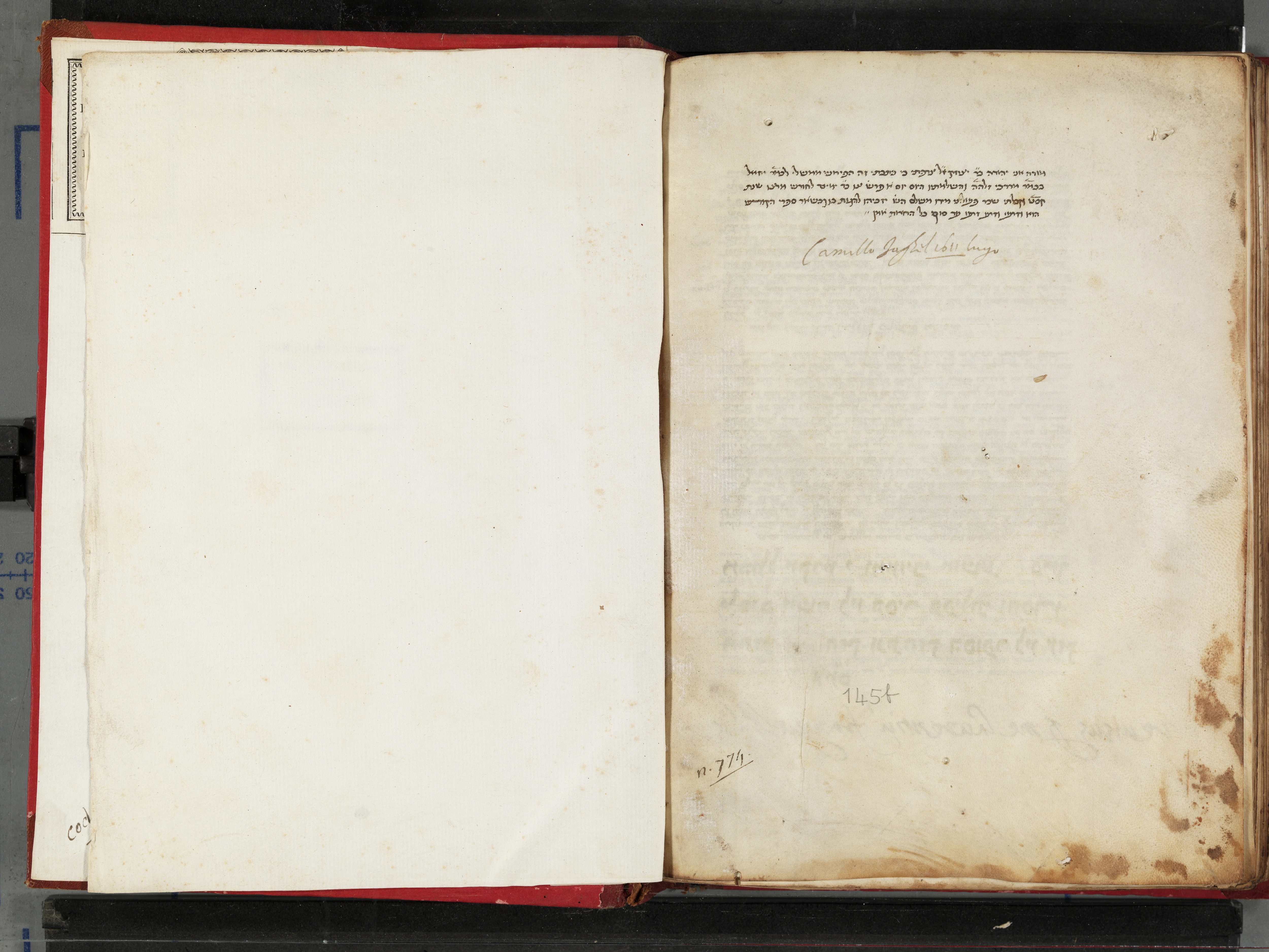 Image of item, e.g. a manuscript page