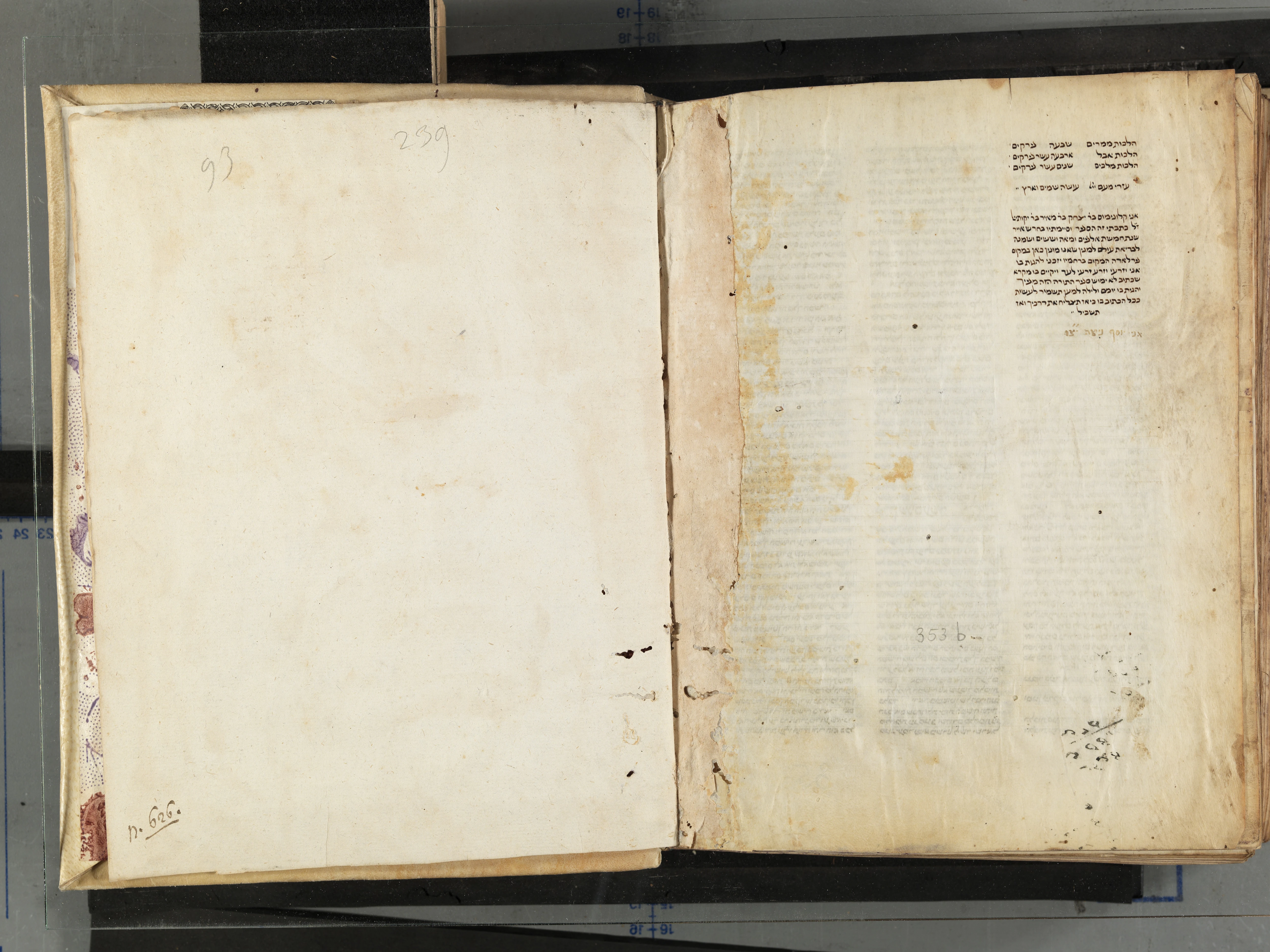 Image of item, e.g. a manuscript page