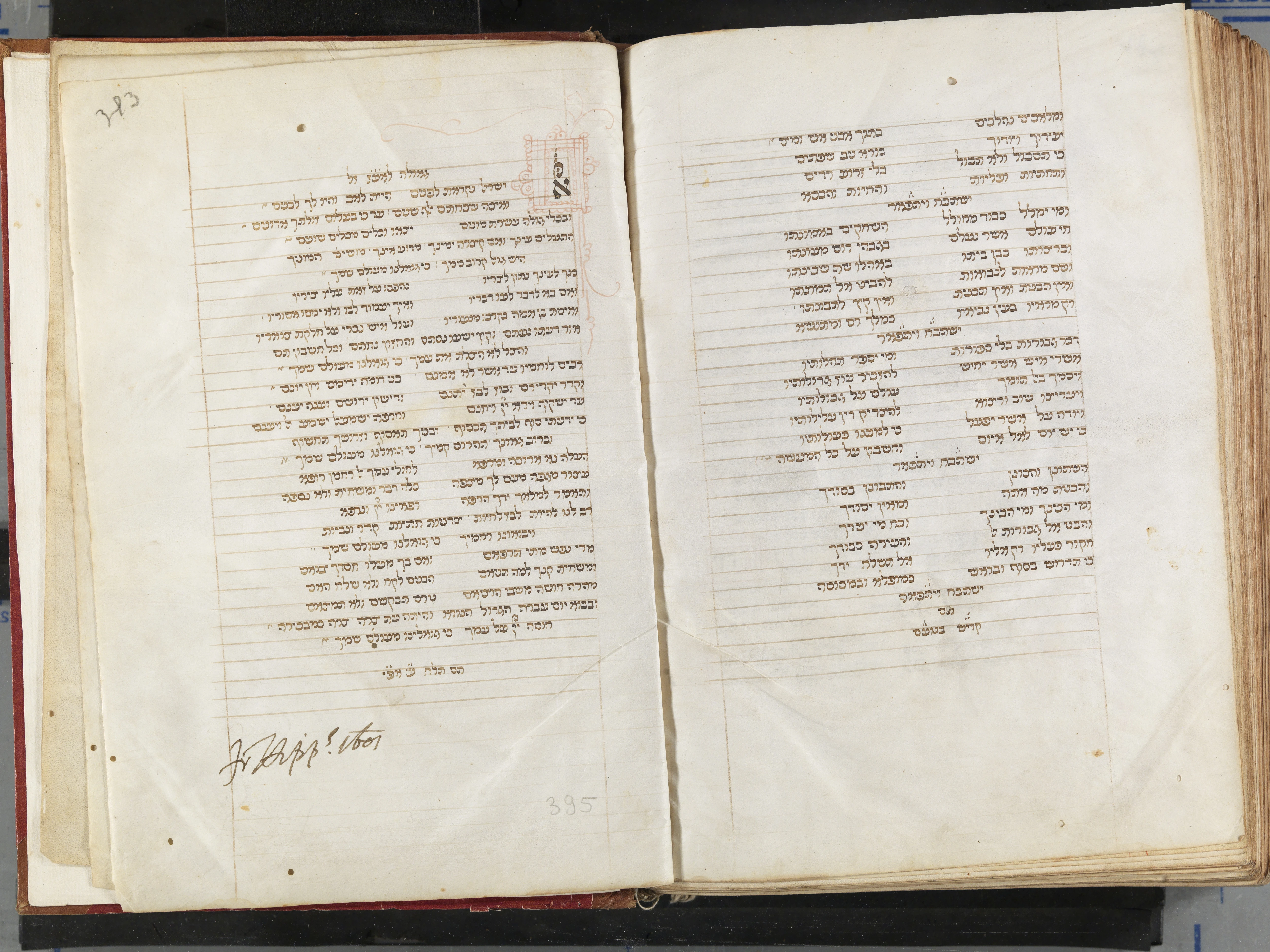 Image of item, e.g. a manuscript page