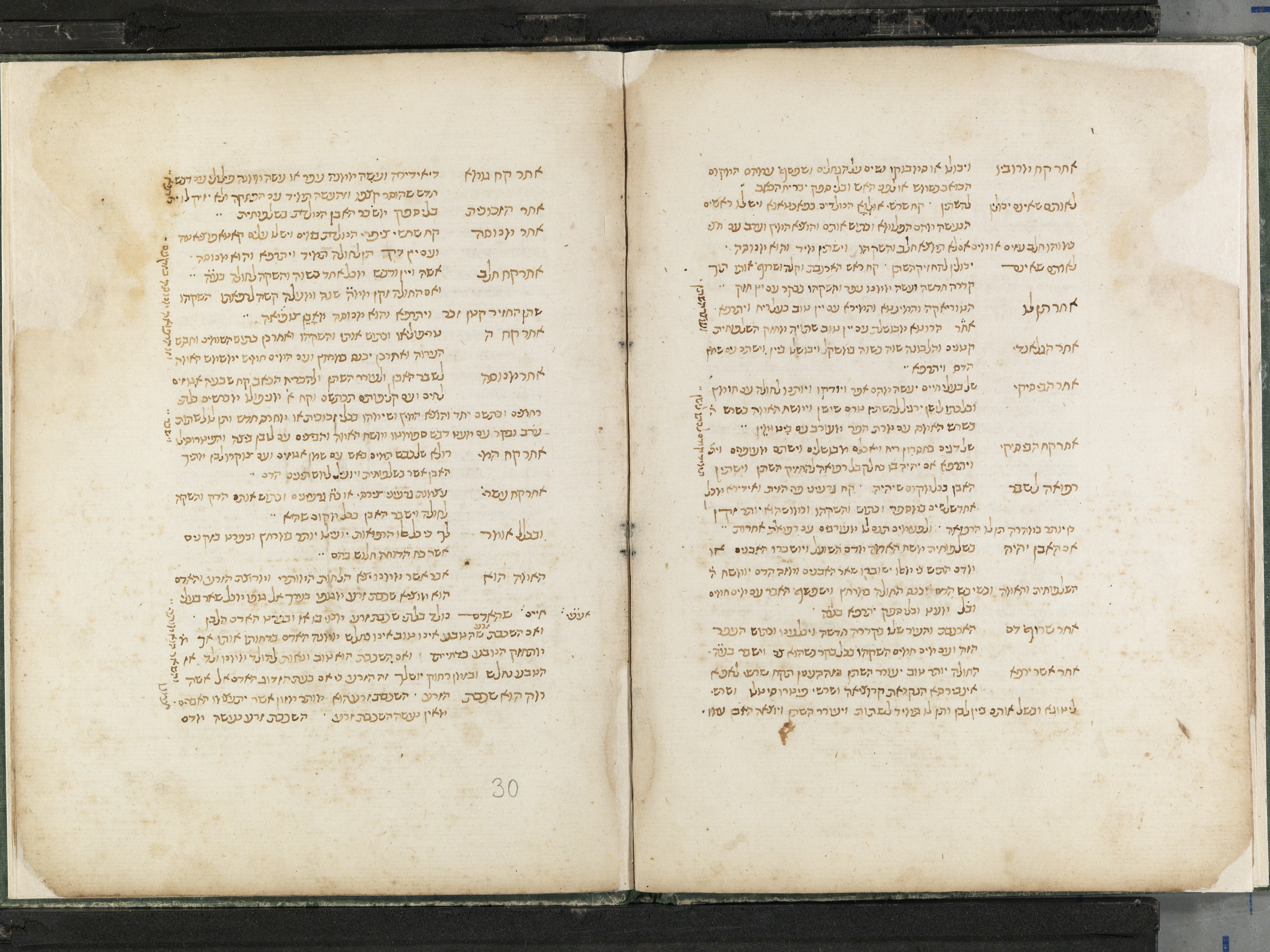 Image of item, e.g. a manuscript page