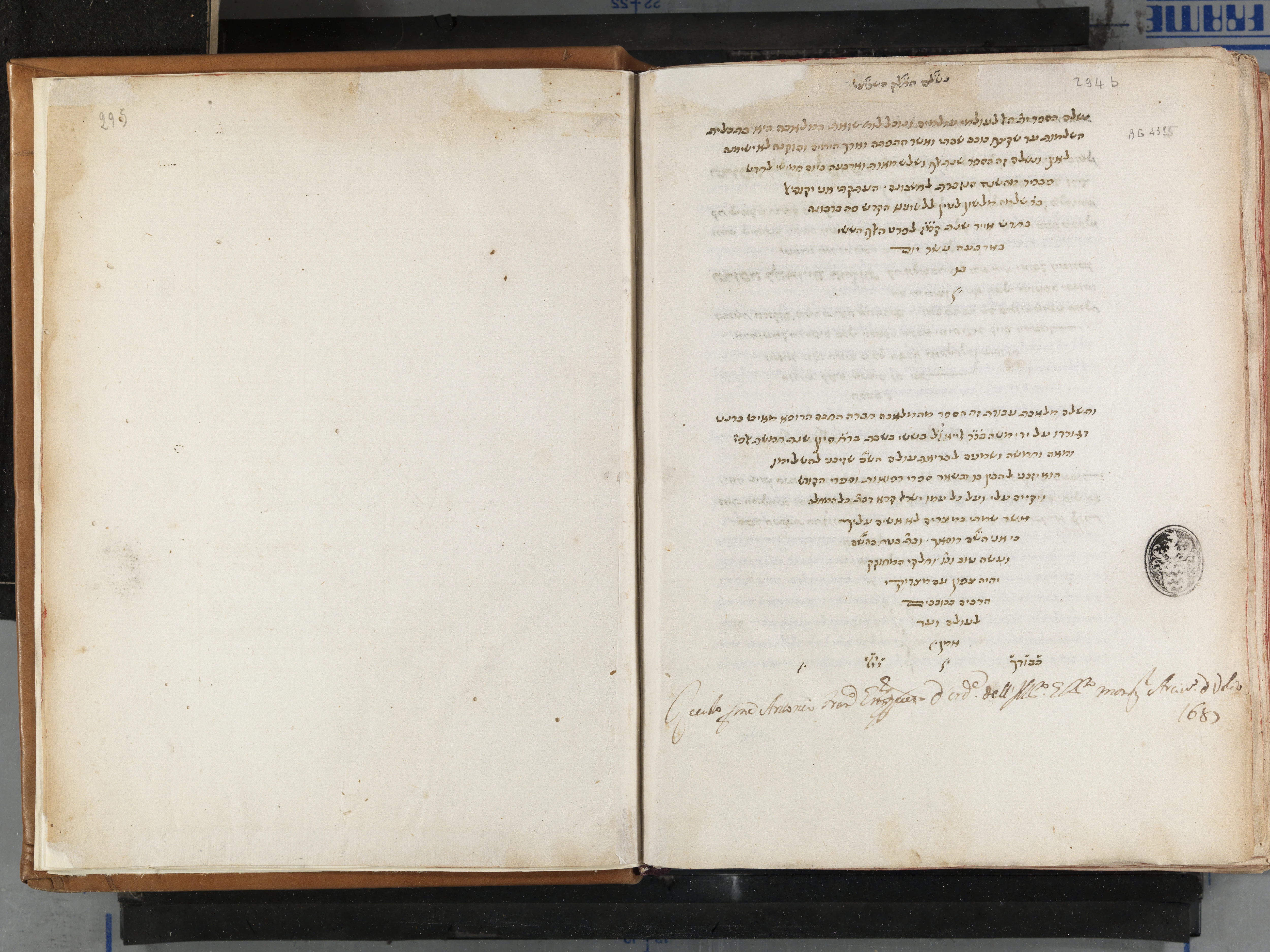 Image of item, e.g. a manuscript page