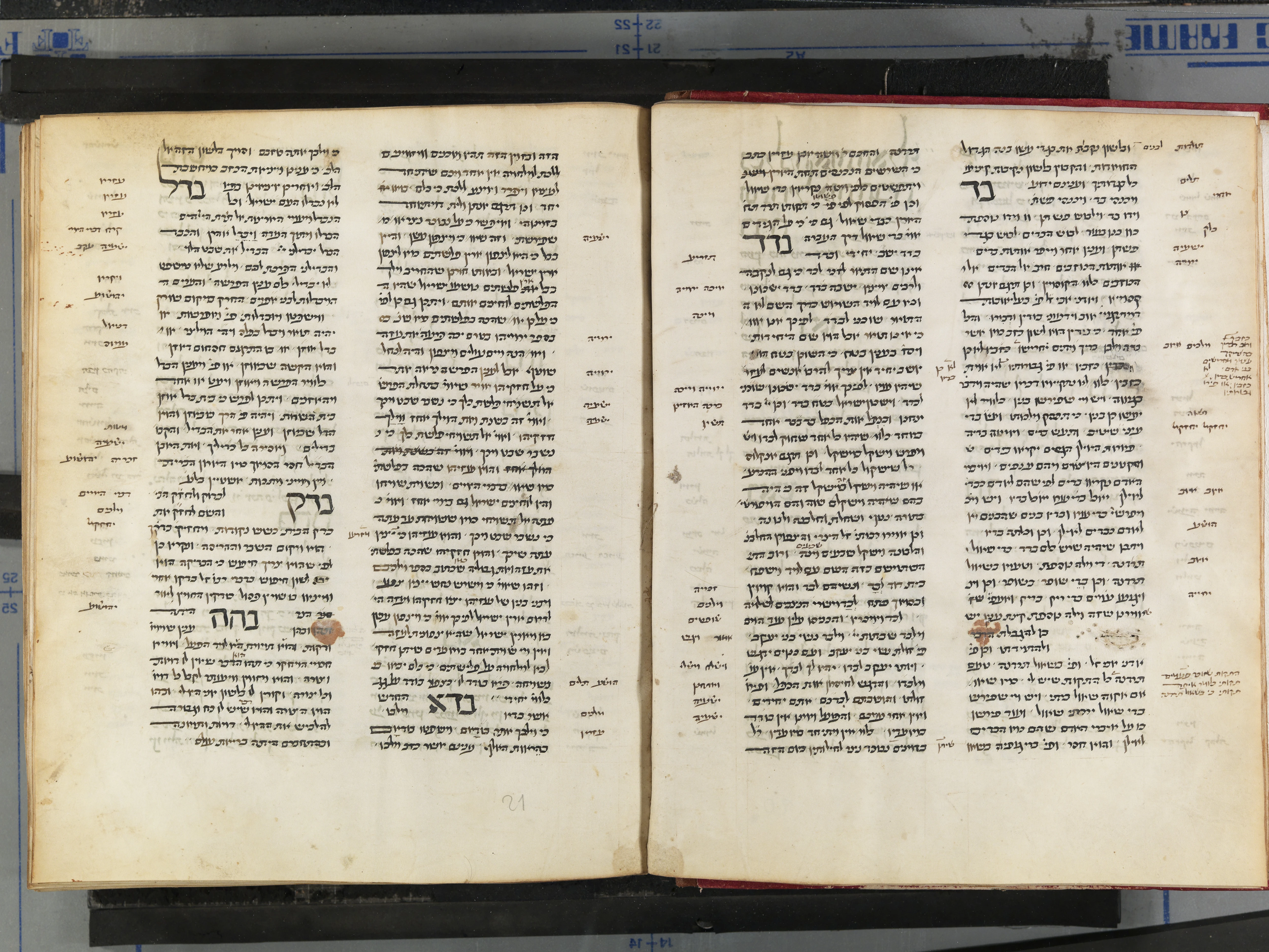 Image of item, e.g. a manuscript page