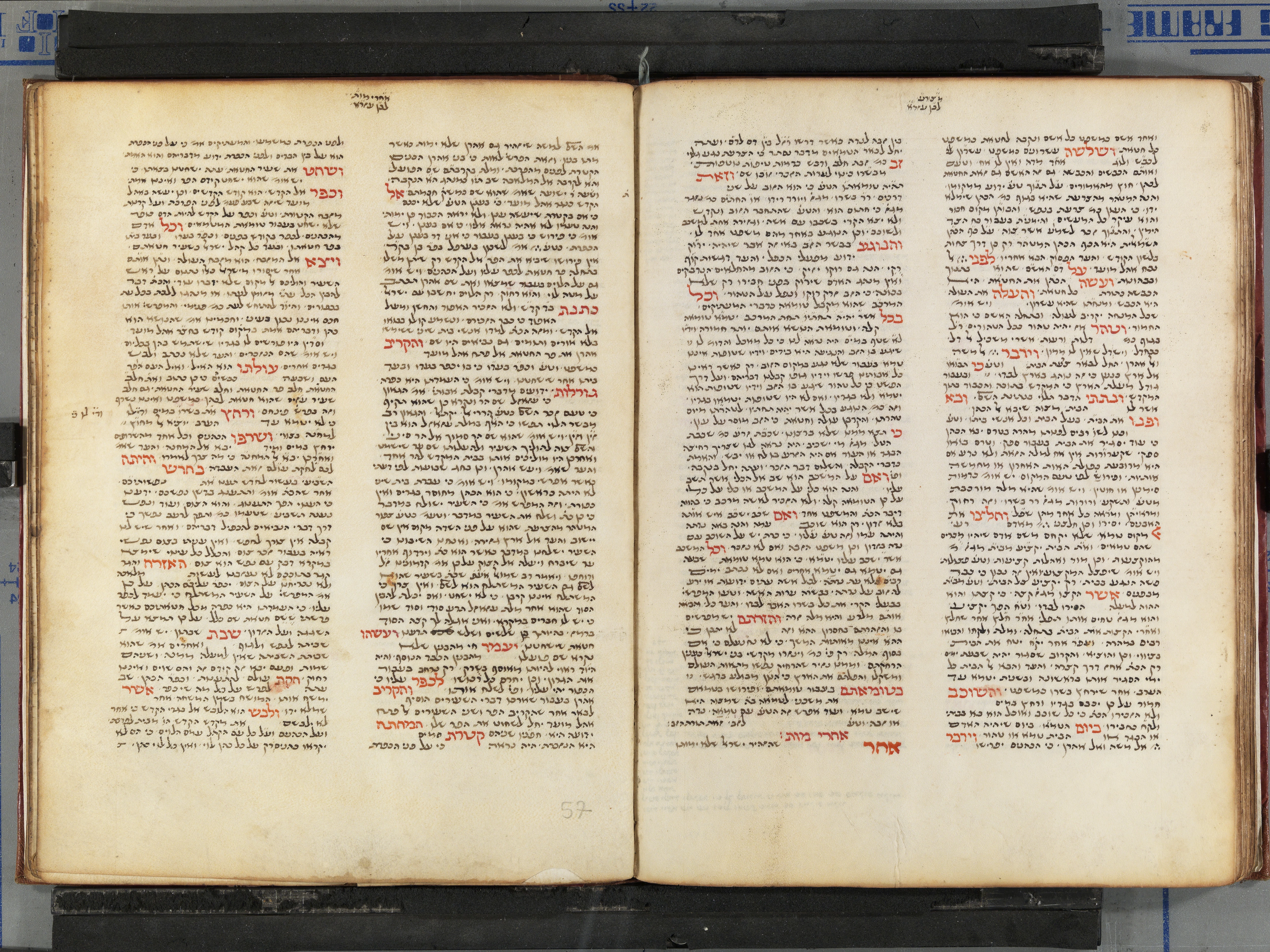 Image of item, e.g. a manuscript page