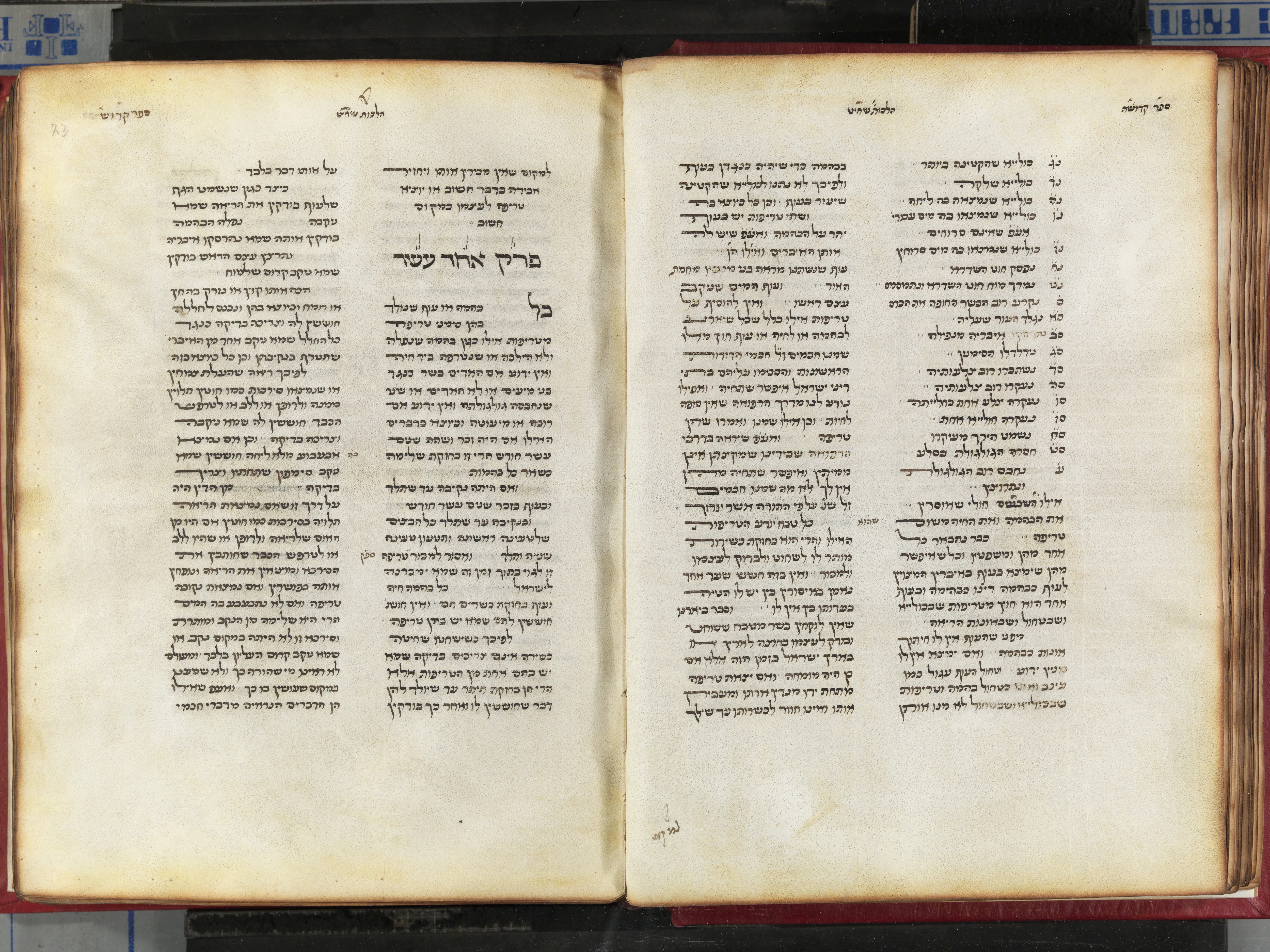 Image of item, e.g. a manuscript page