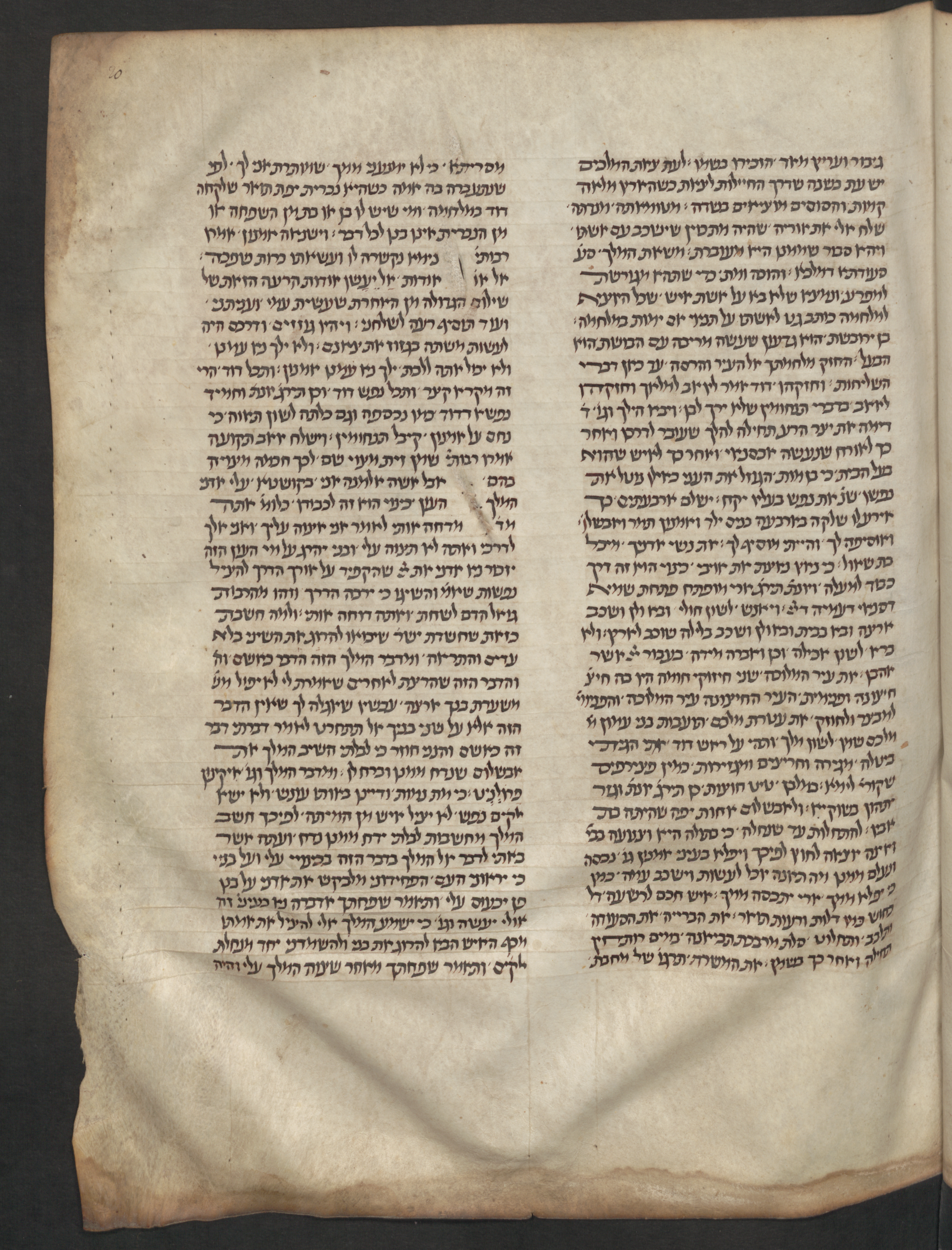 Image of item, e.g. a manuscript page