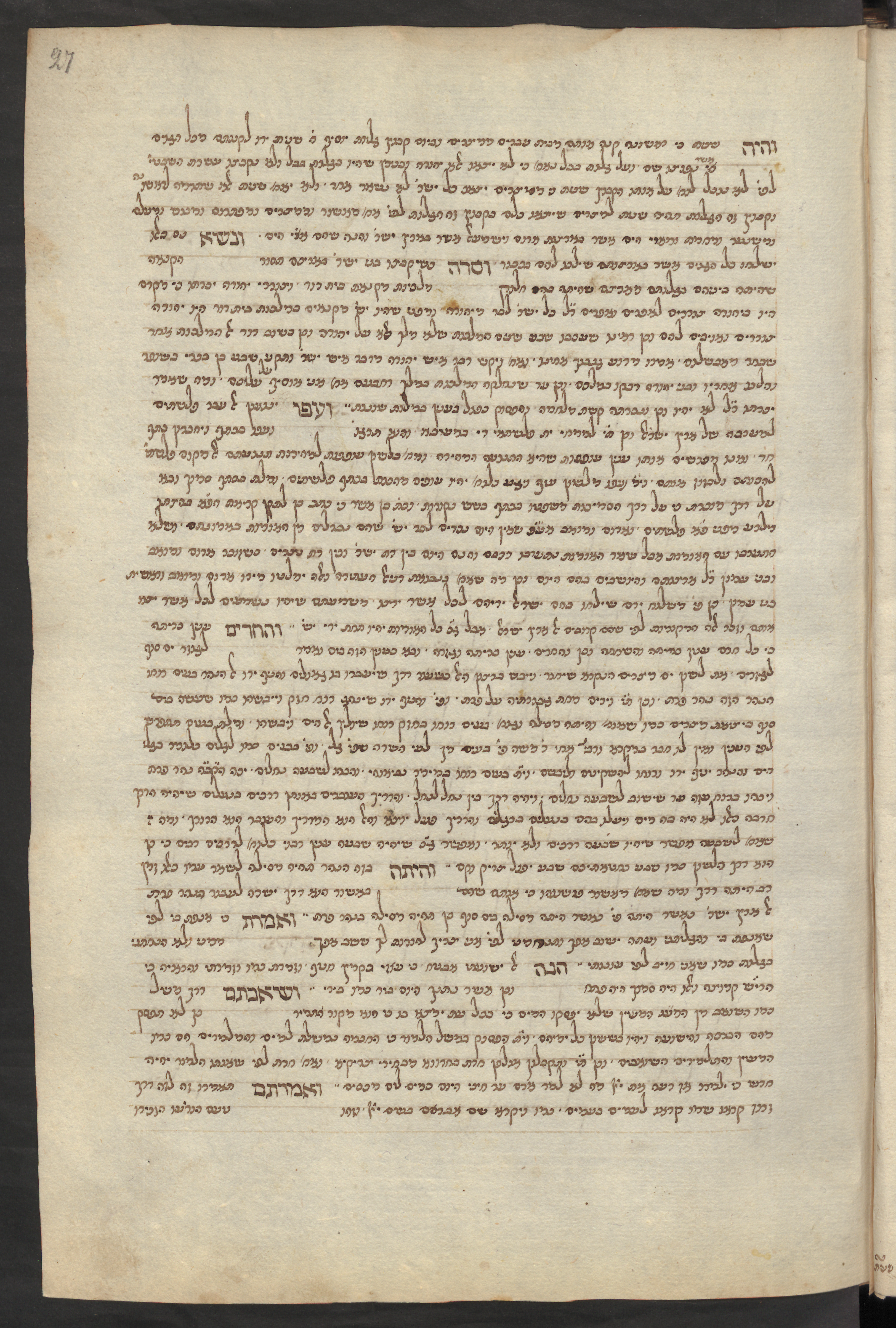 Image of item, e.g. a manuscript page