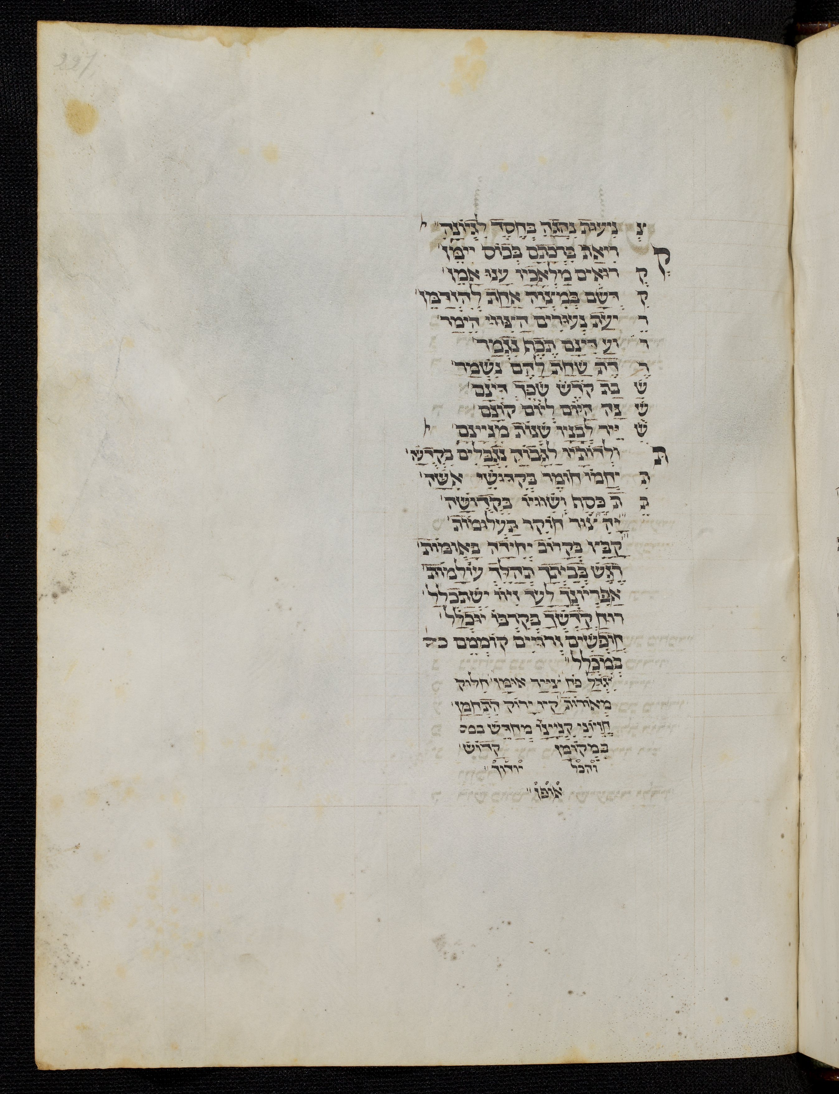 Image of item, e.g. a manuscript page