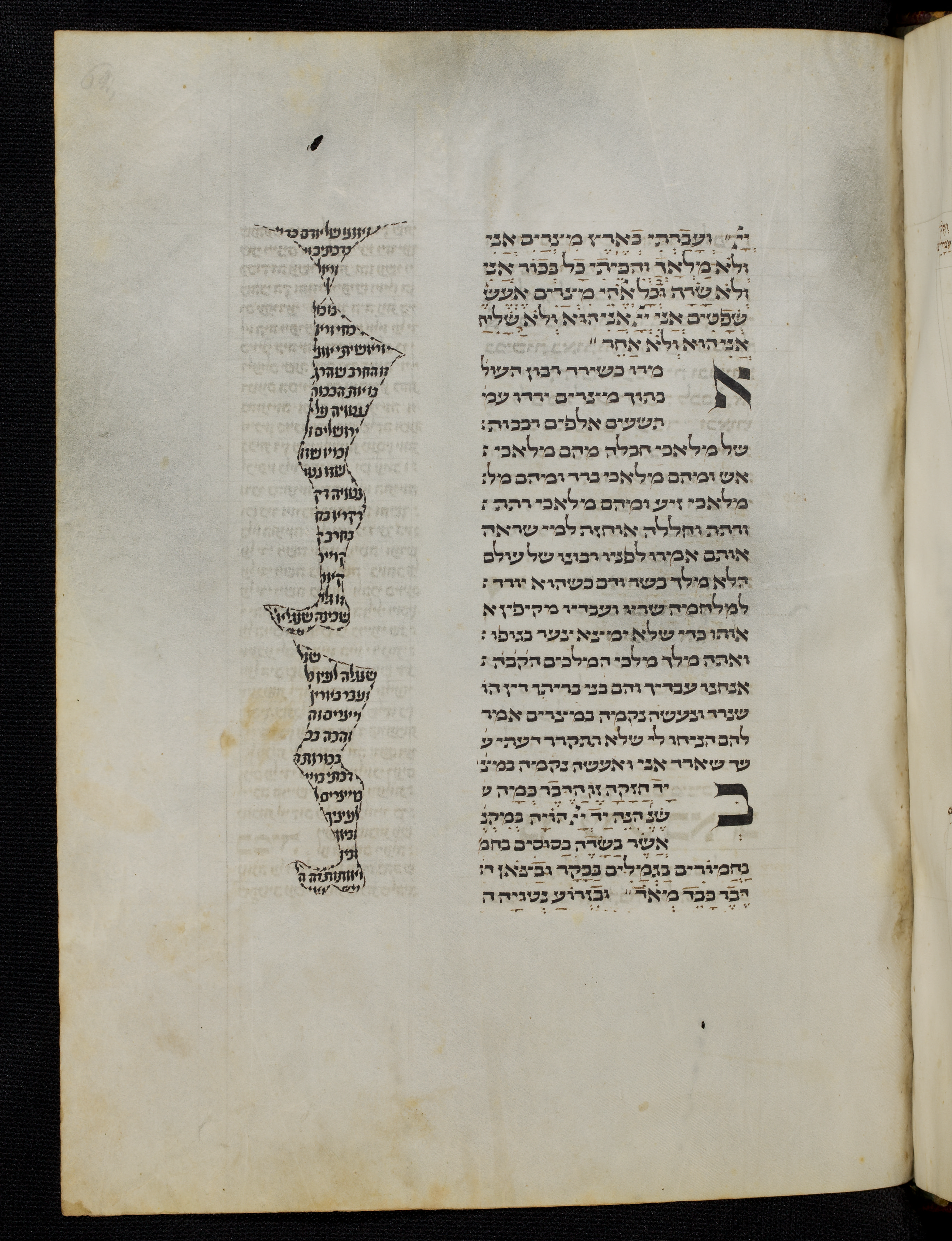 Image of item, e.g. a manuscript page