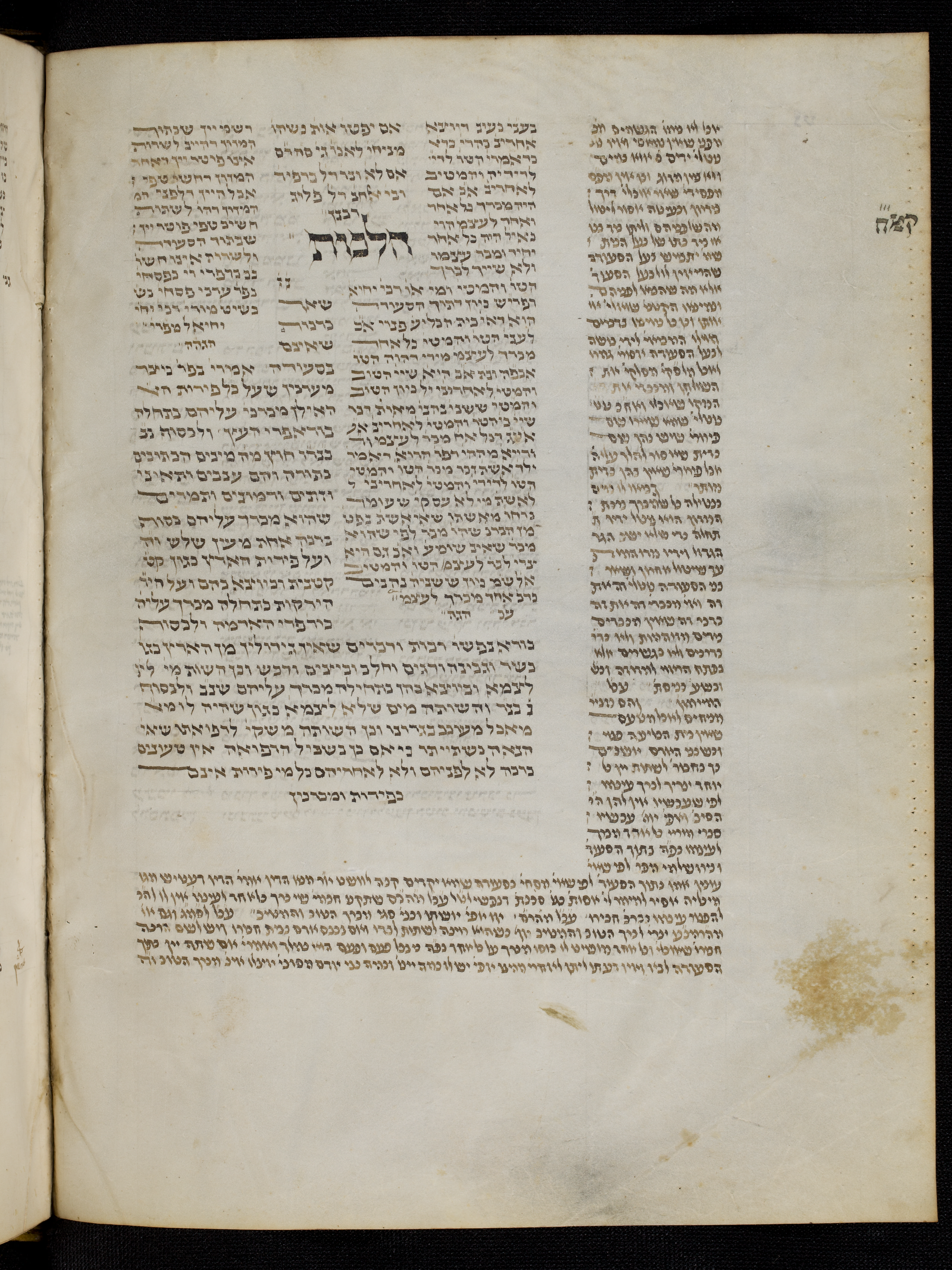 Image of item, e.g. a manuscript page