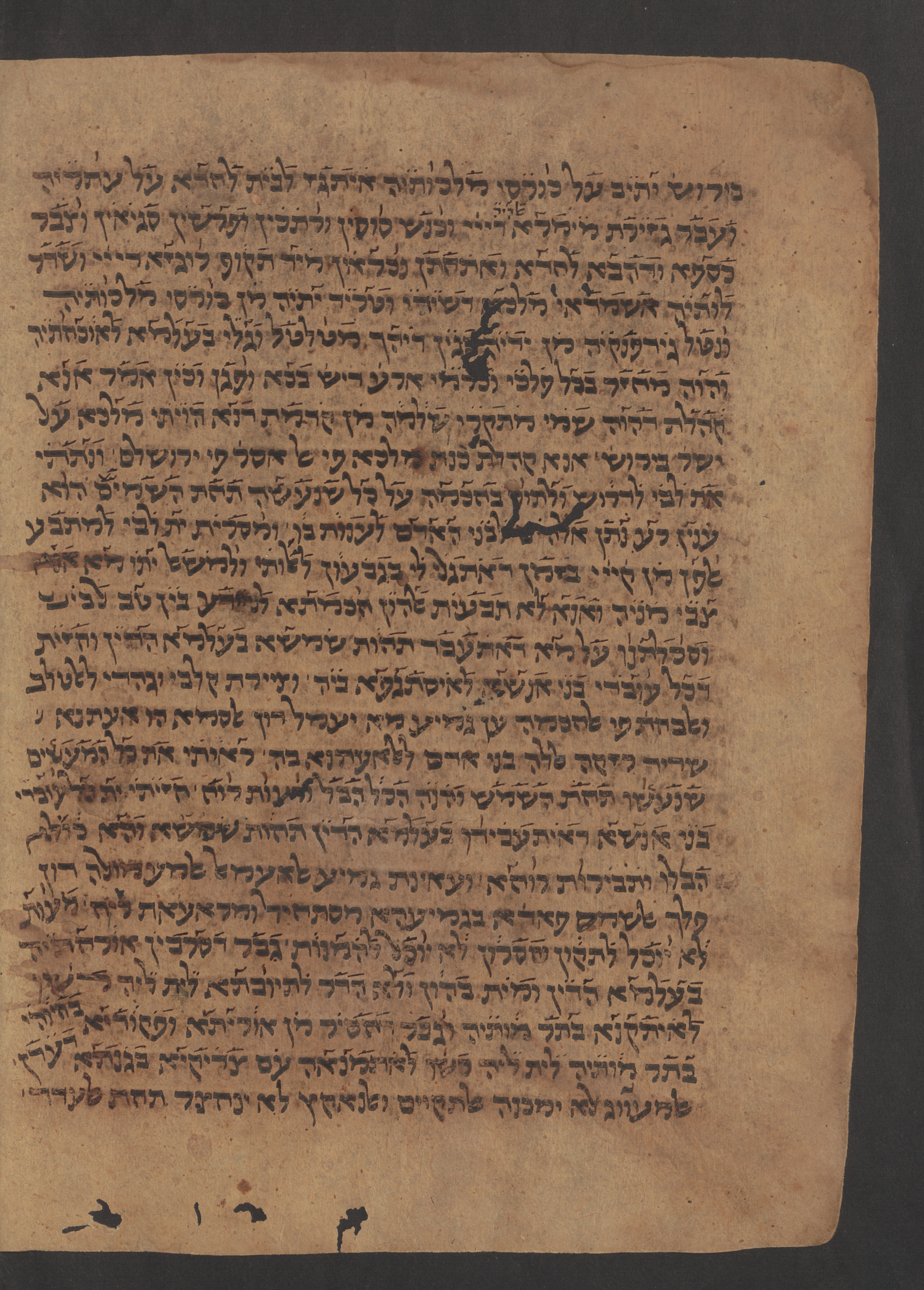 Image of item, e.g. a manuscript page