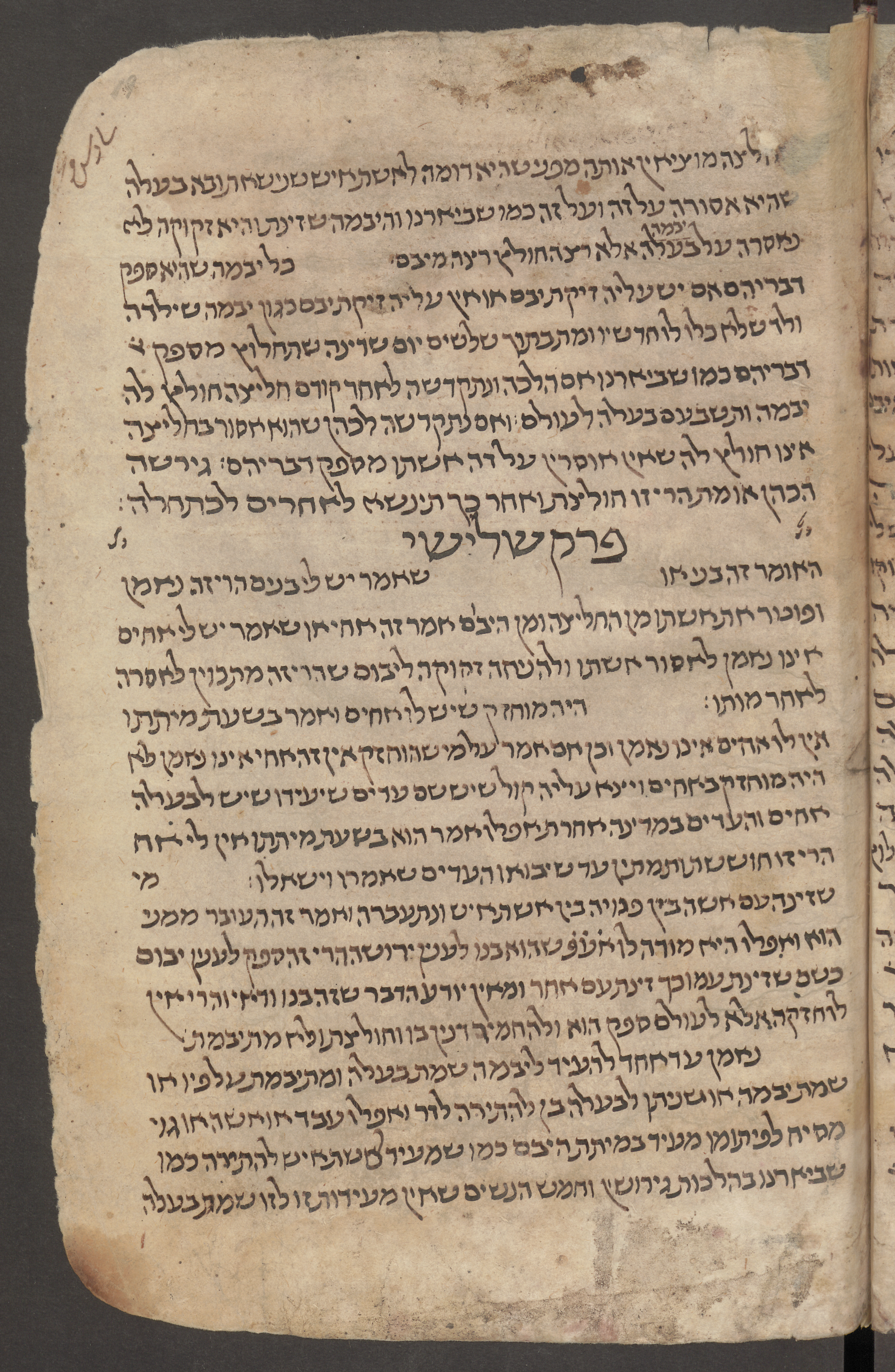 Image of item, e.g. a manuscript page