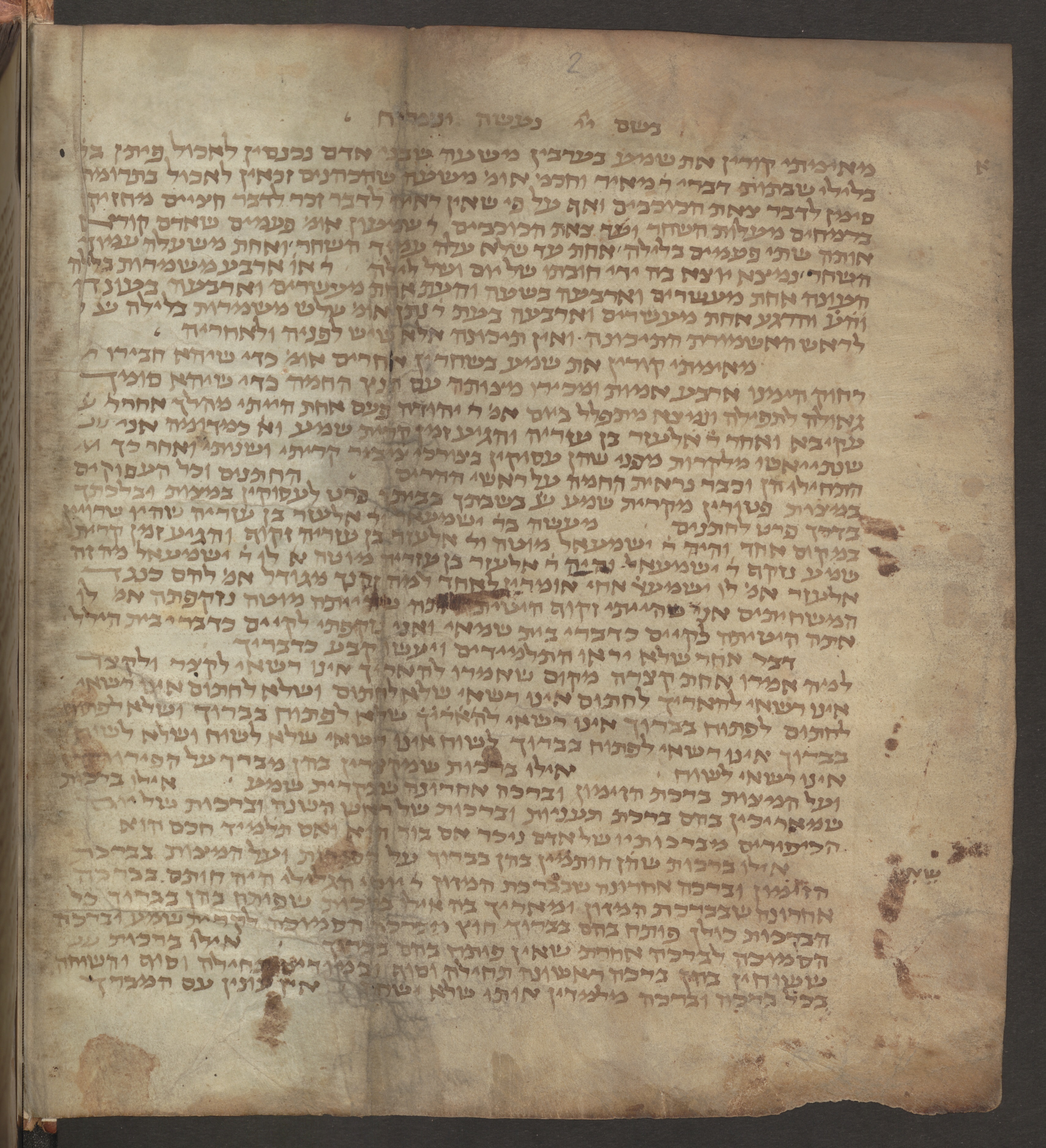 Image of item, e.g. a manuscript page
