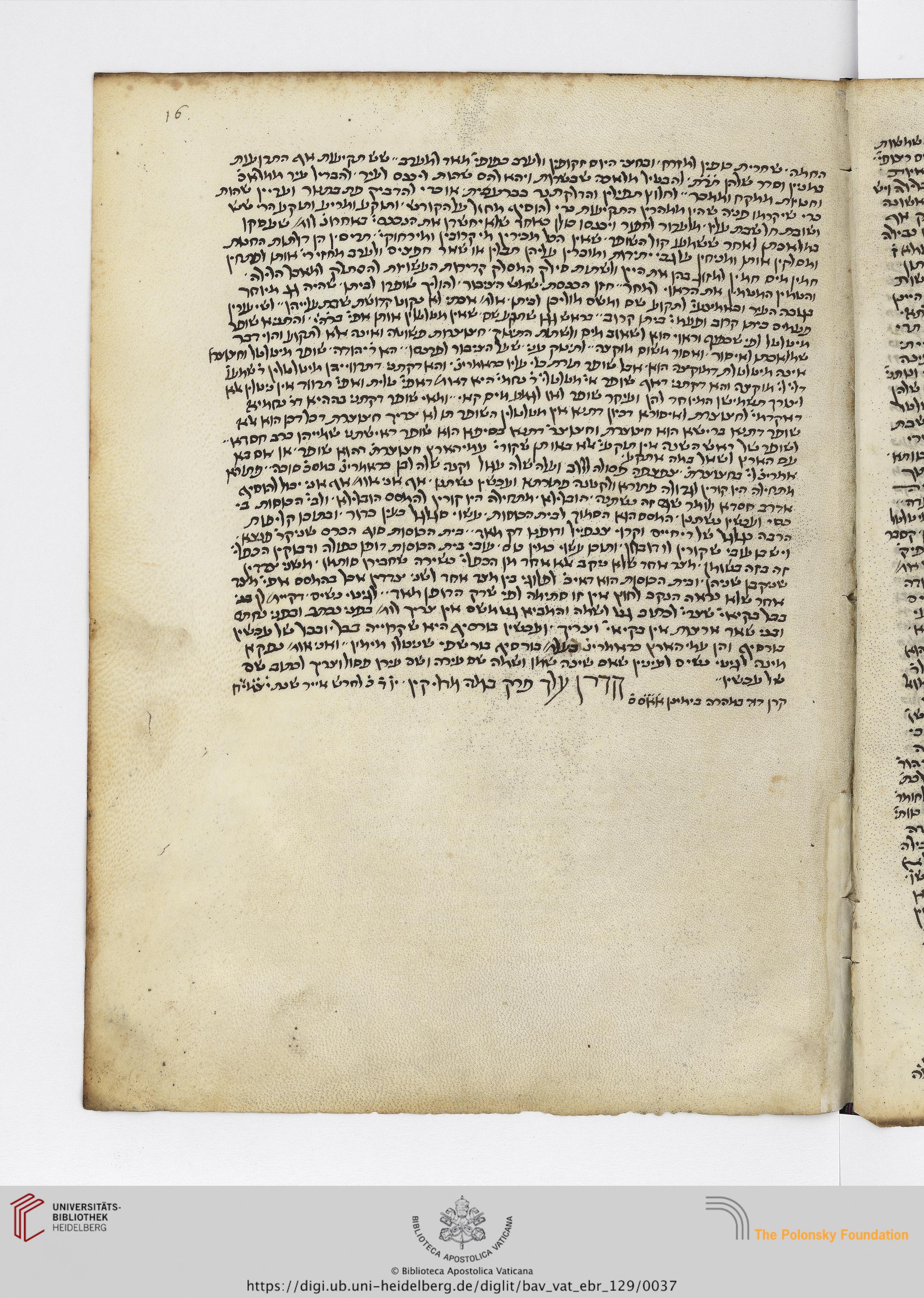 Image of item, e.g. a manuscript page