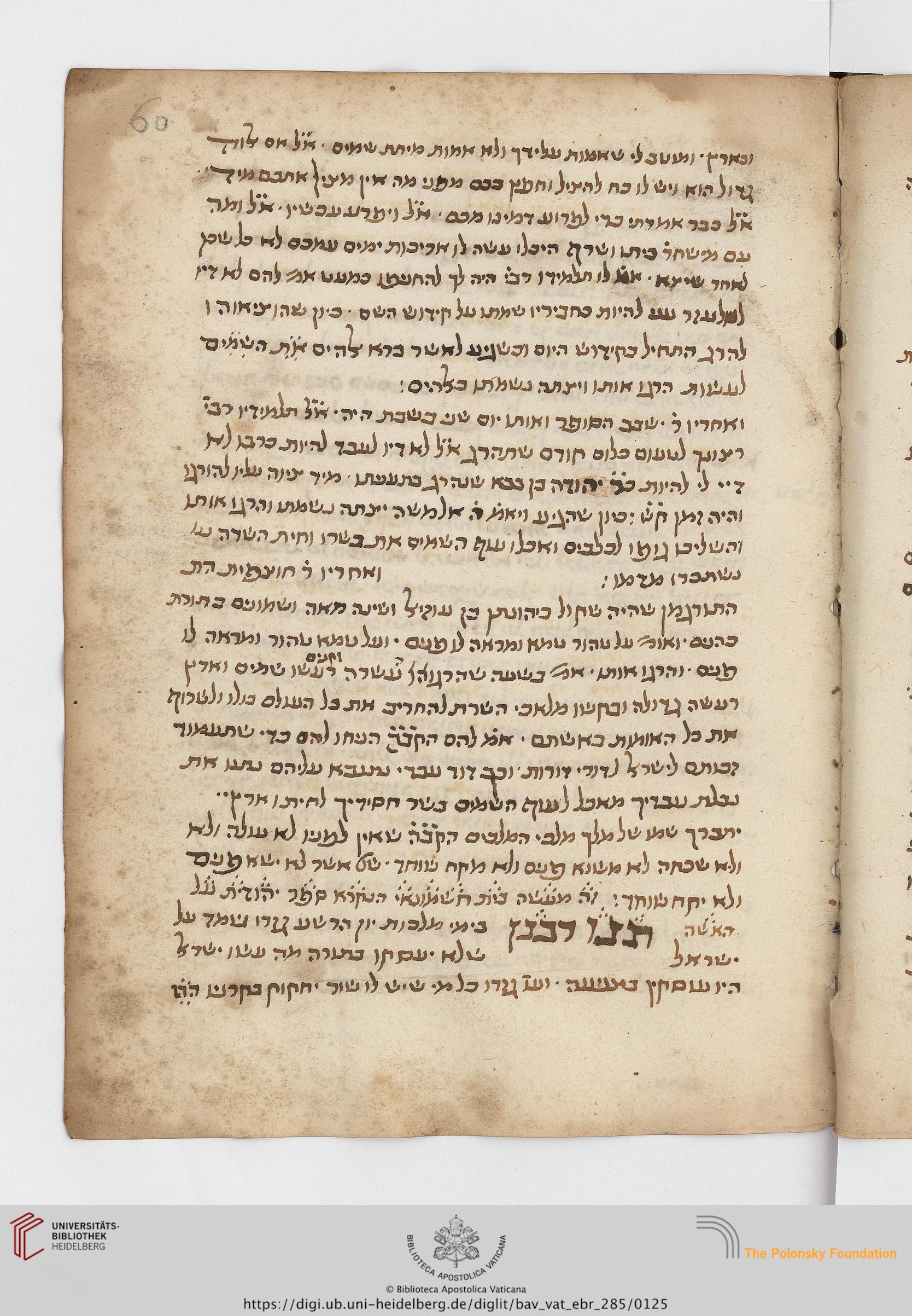 Image of item, e.g. a manuscript page