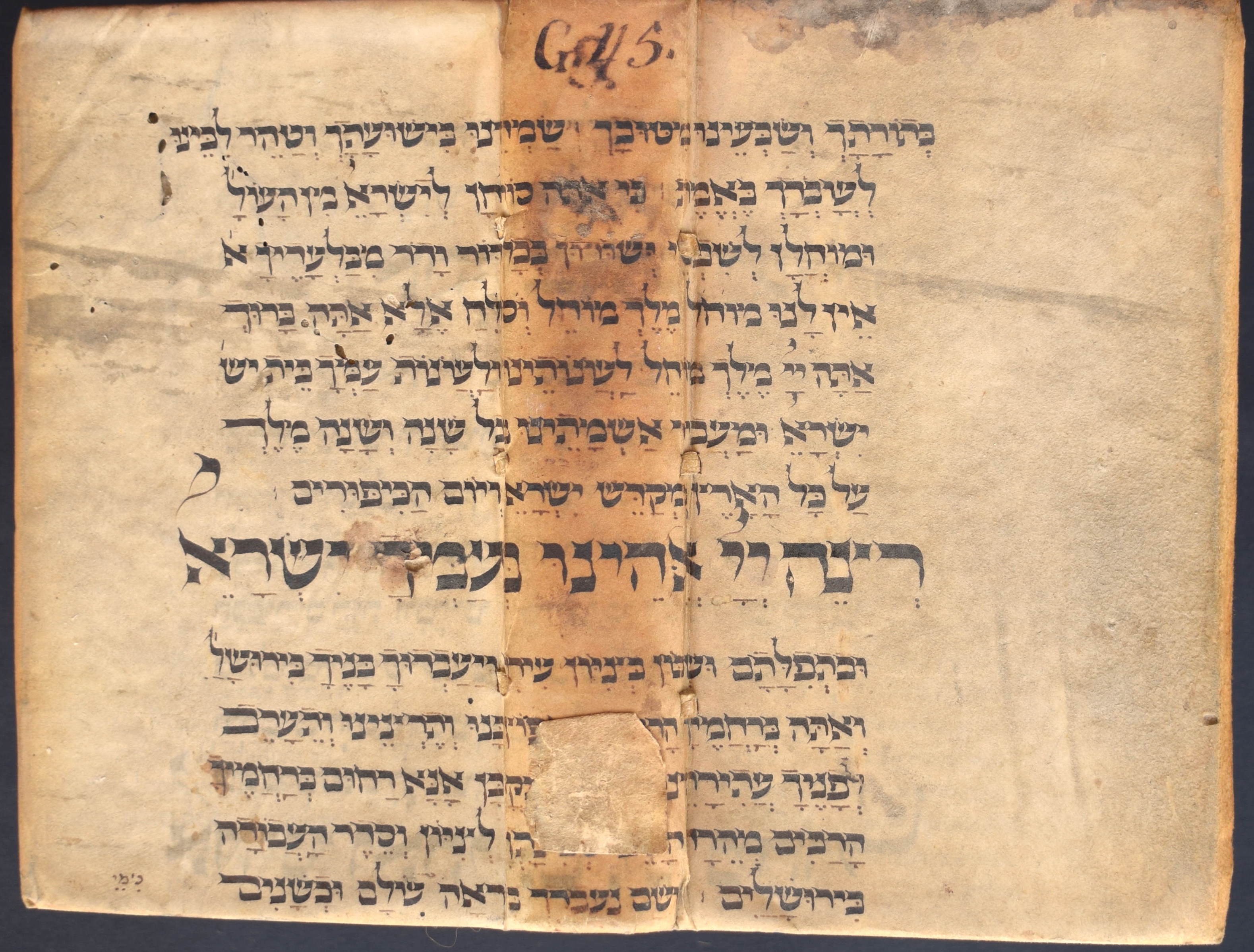 Image of item, e.g. a manuscript page